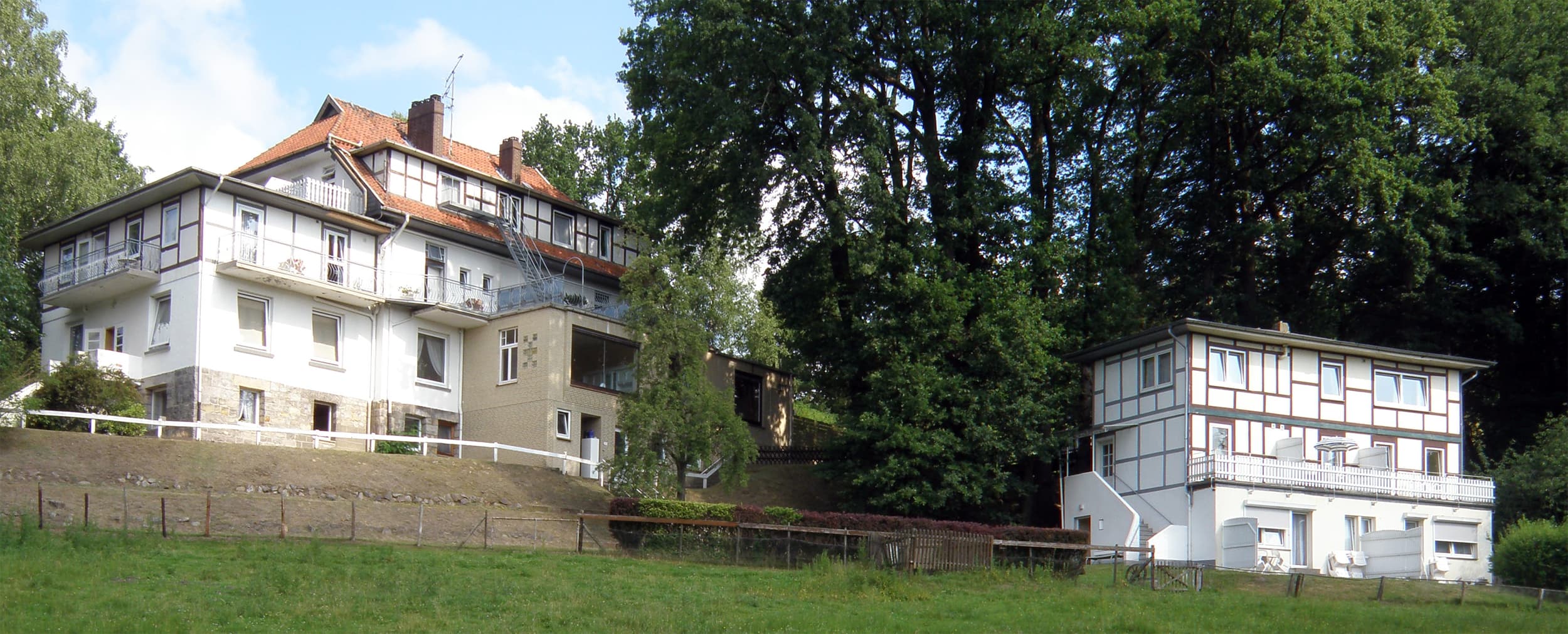 Außenansicht Hotel Haus Am Walde