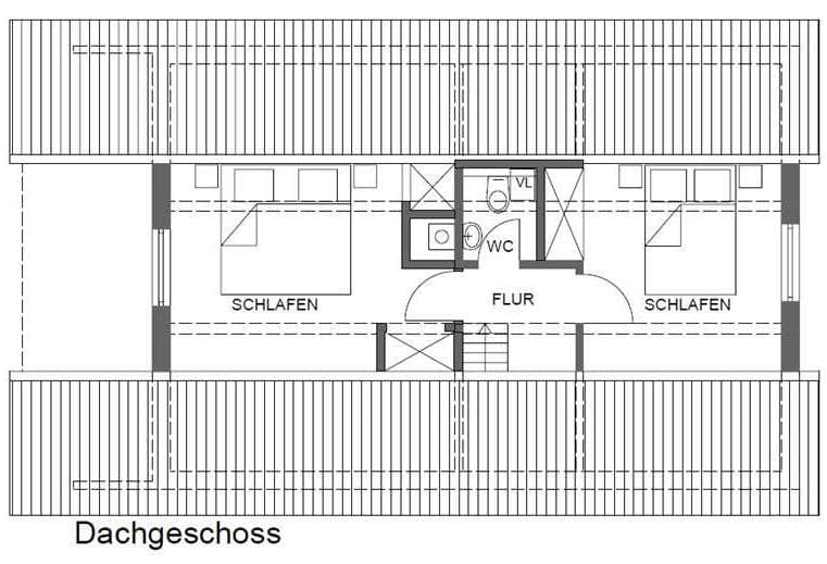 Grundriss Dachgeschoss