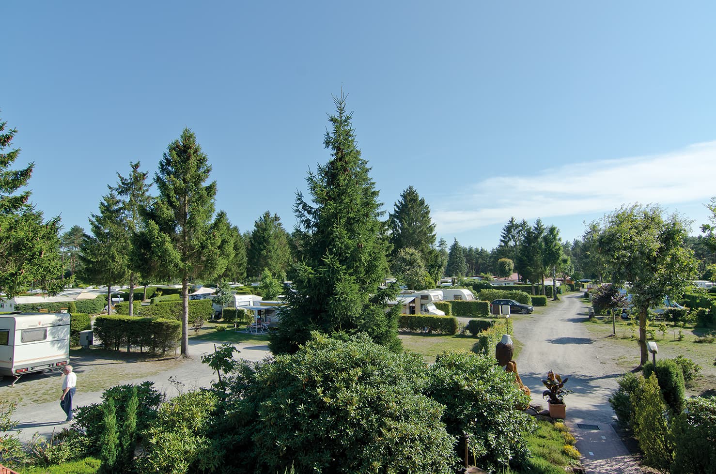 Campingplatz Auf dem Simpel Komfortstellplätze 