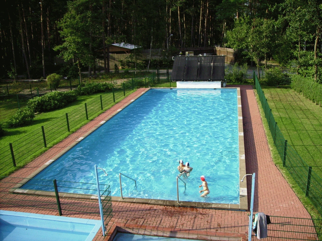 Schwimmbad auf dem Campingplatz Auf dem Simpel in Soltau