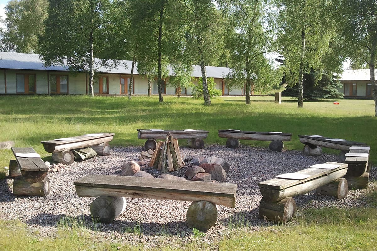 Lagerfeuerplatz im Hotel Camp Reinsehlen
