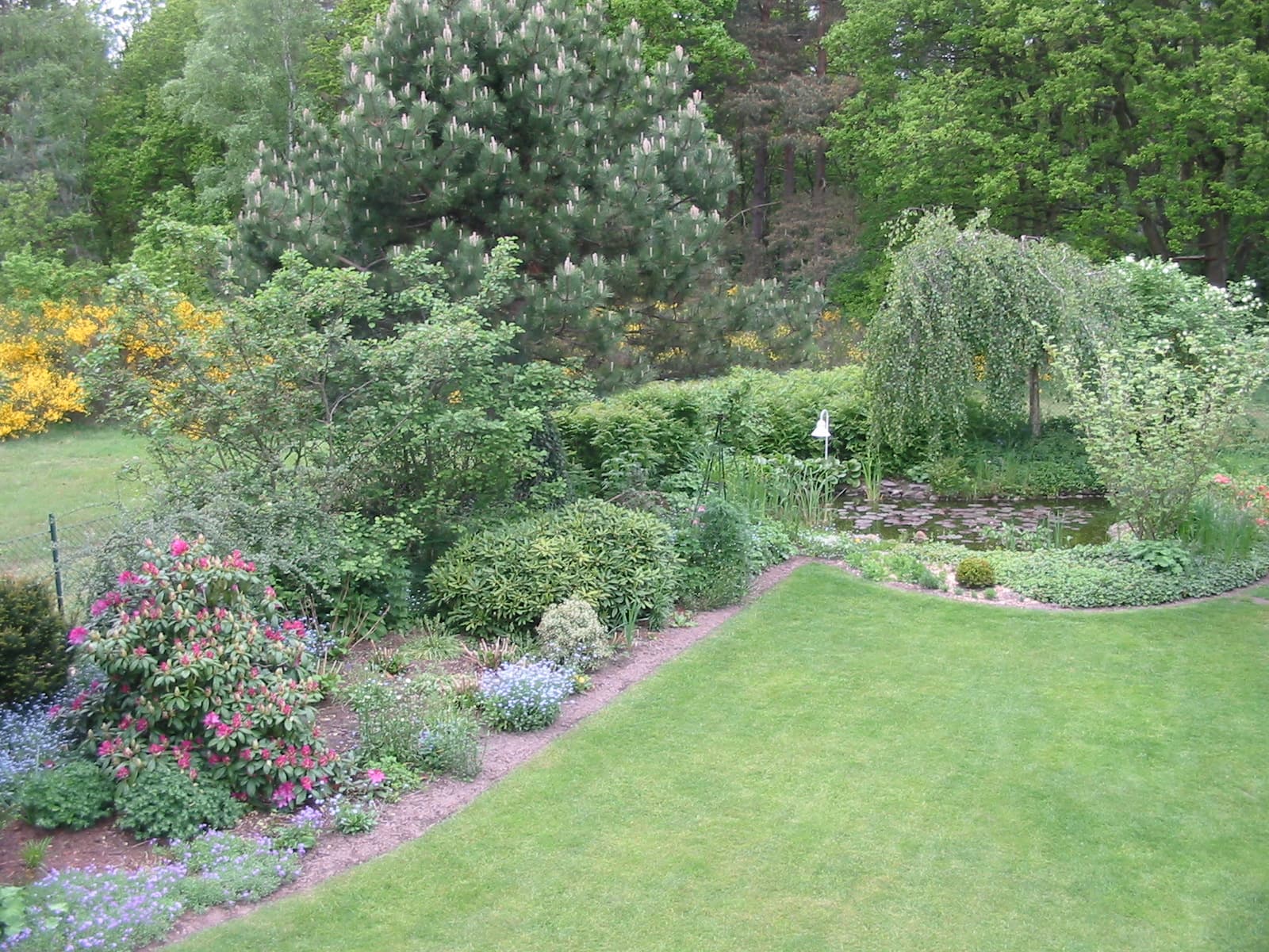 Garten Gästezimmer Waldblick