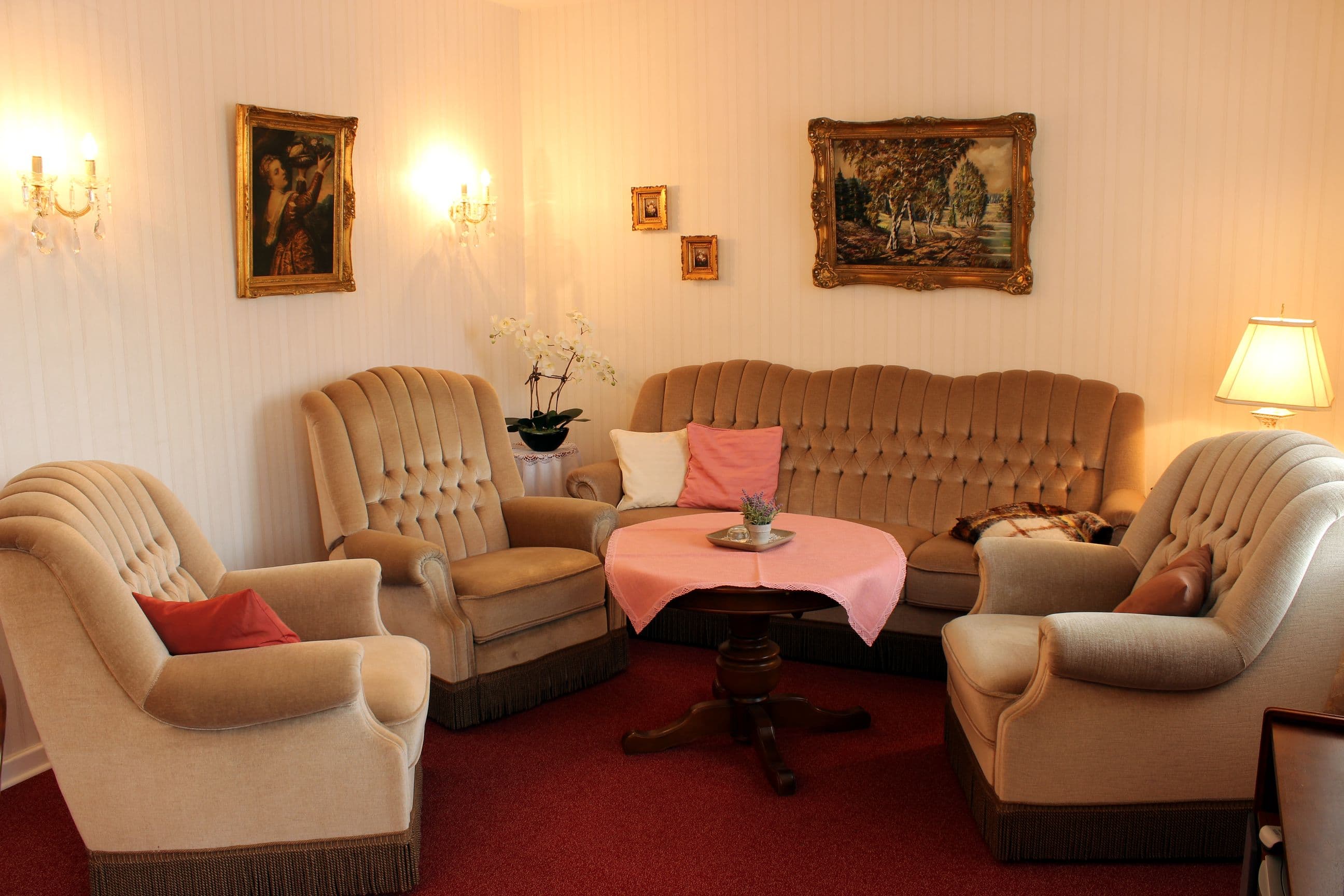 Wohnzimmer Ferienwohnung Turschner