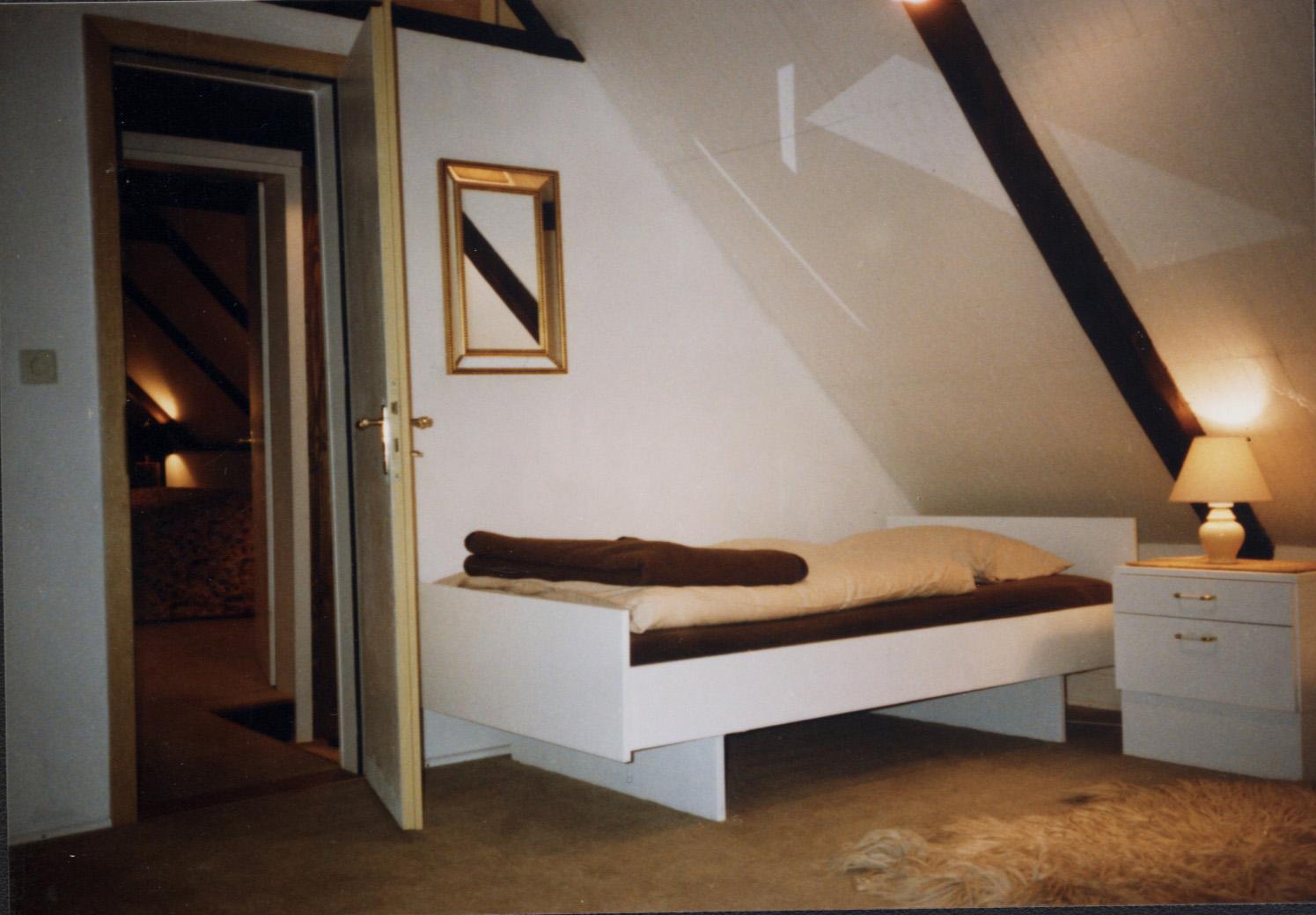 Kleines Schlafzimmer Ferienhaus Dumrese