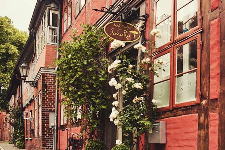 Außenansicht Bed & Breakfast SahaRa Lüneburg