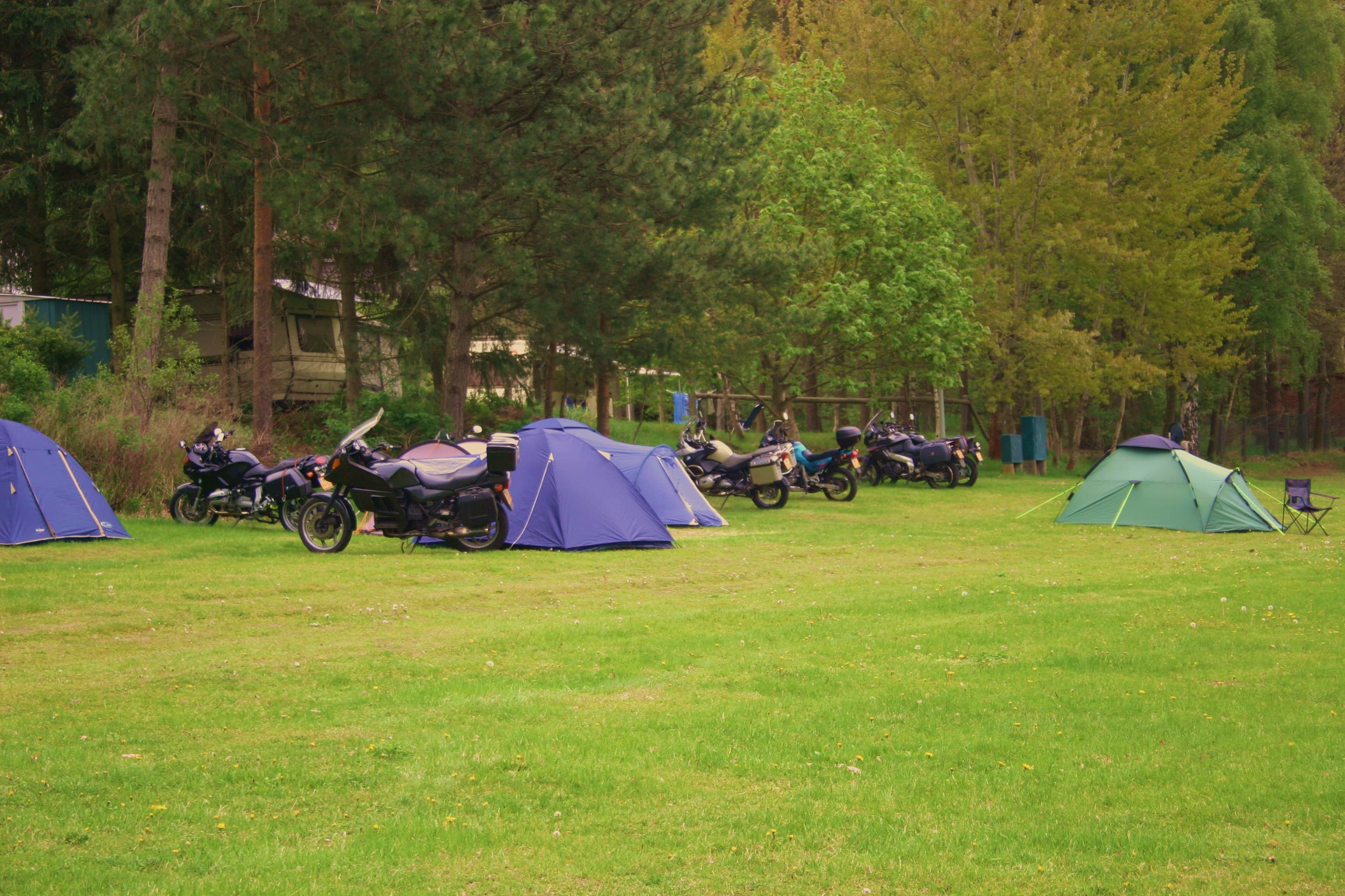 auch motorradfahrer sind willkommen