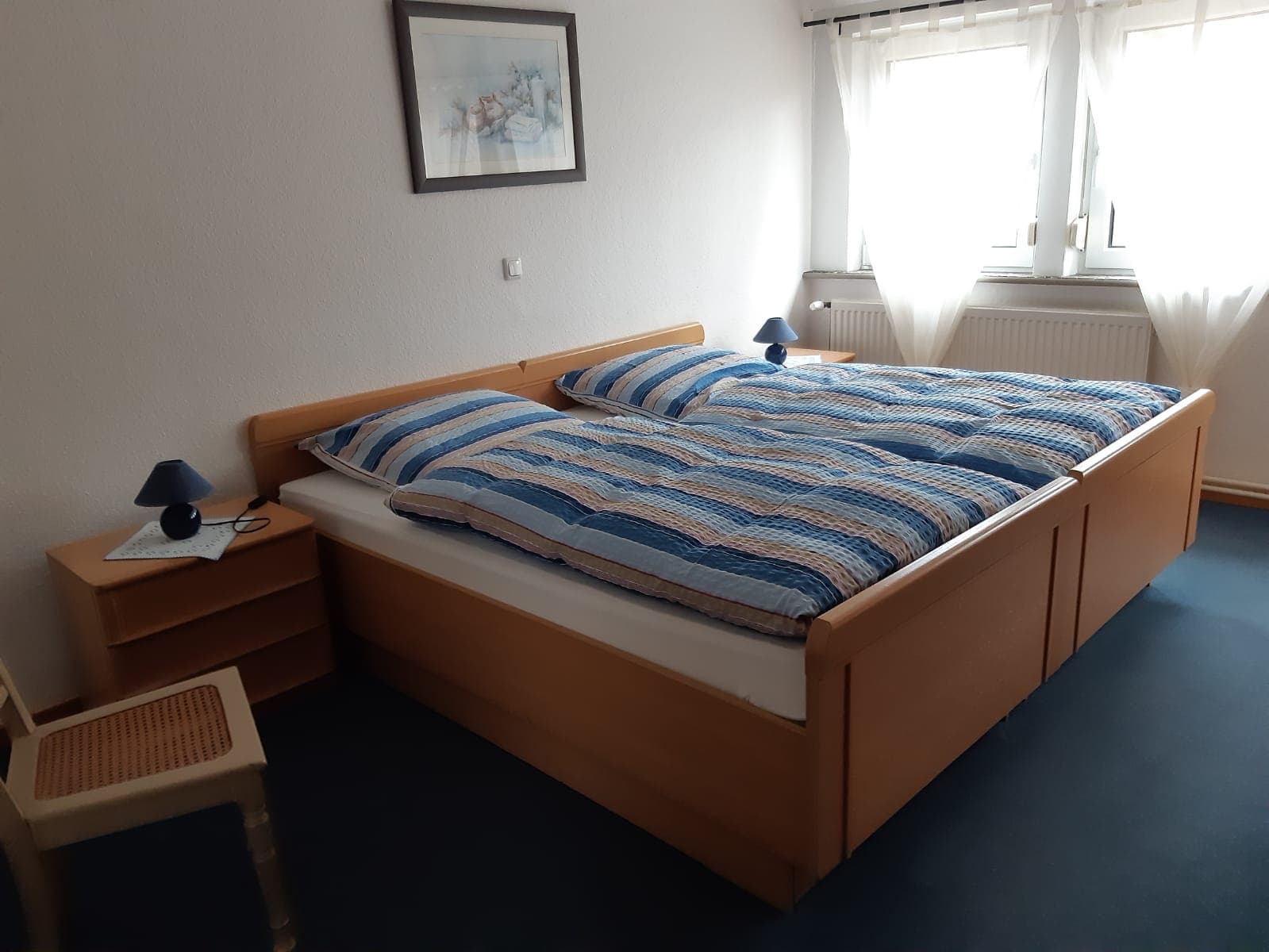 Ferienwohnung Örtzeblick Schlafzimmer