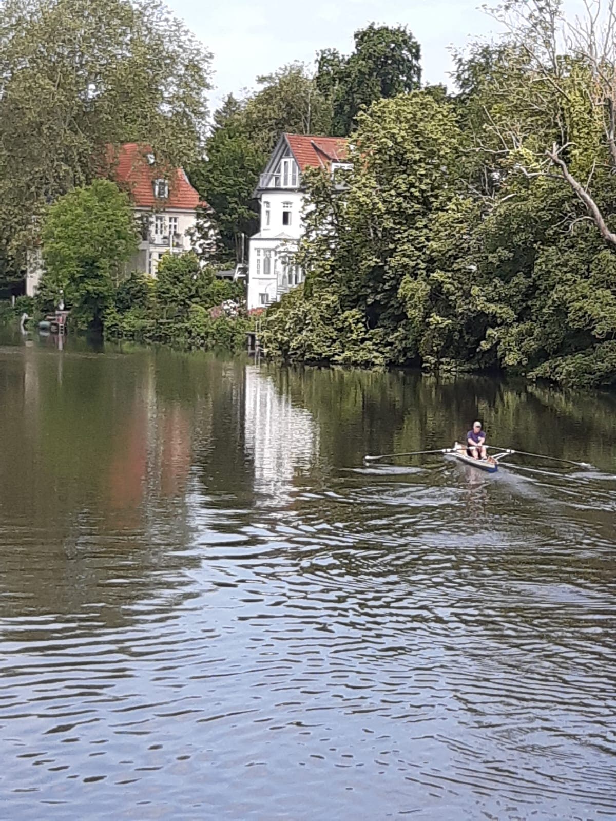 Die Aller in Celle Ferienwohnung Örtzeblick in Bergen