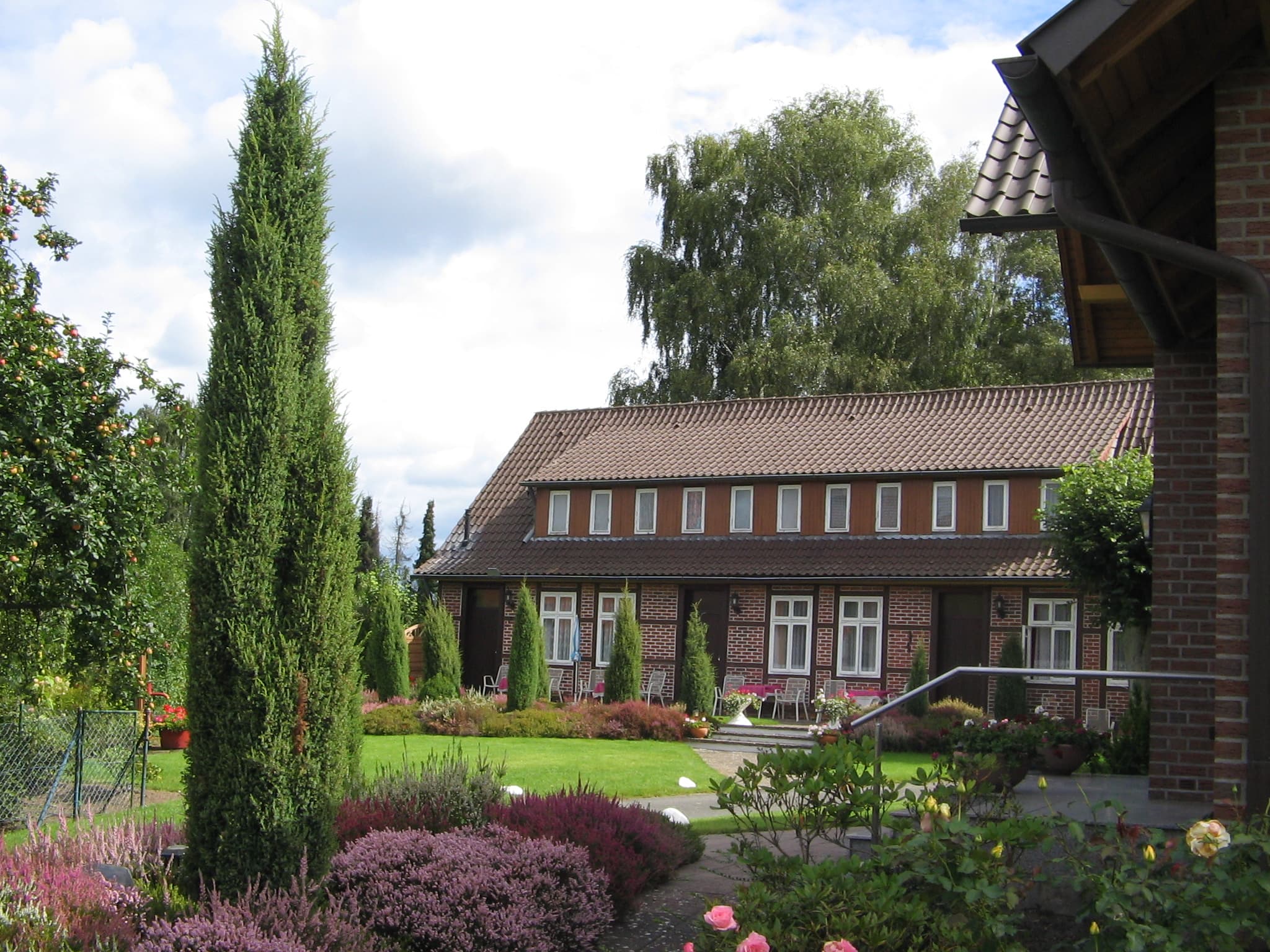 Außenansicht Pension Heidehof