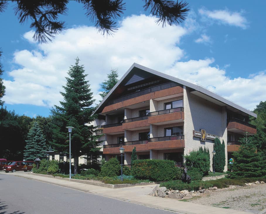 Außenansicht Kur- und Kneipp Hotel-Pension Zum Goldenen Hirsch