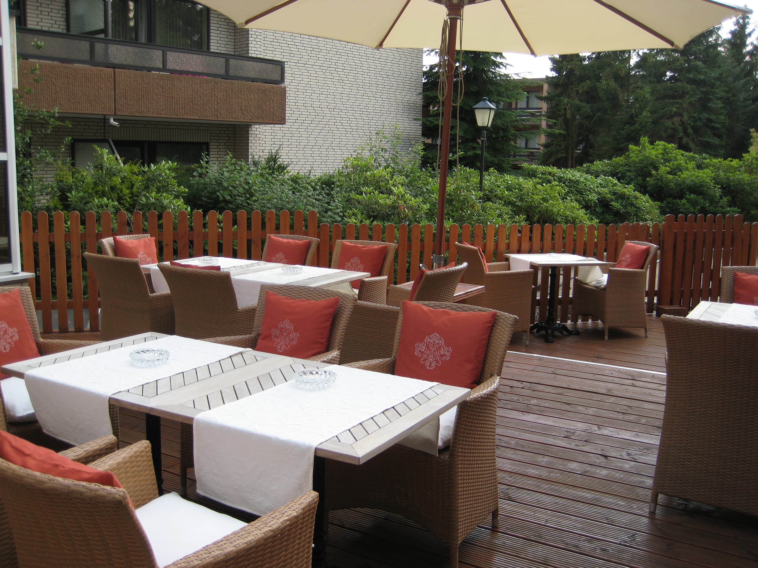 Terrassendeck Kur- und Kneipp Hotel-Pension Zum Goldenen Hirsch