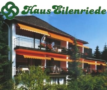 Balkonseite Appartements Haus Eilenriede 