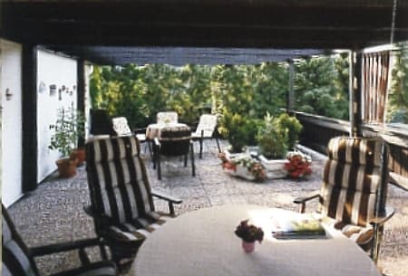 Terrasse Appartements Haus Eilenriede 