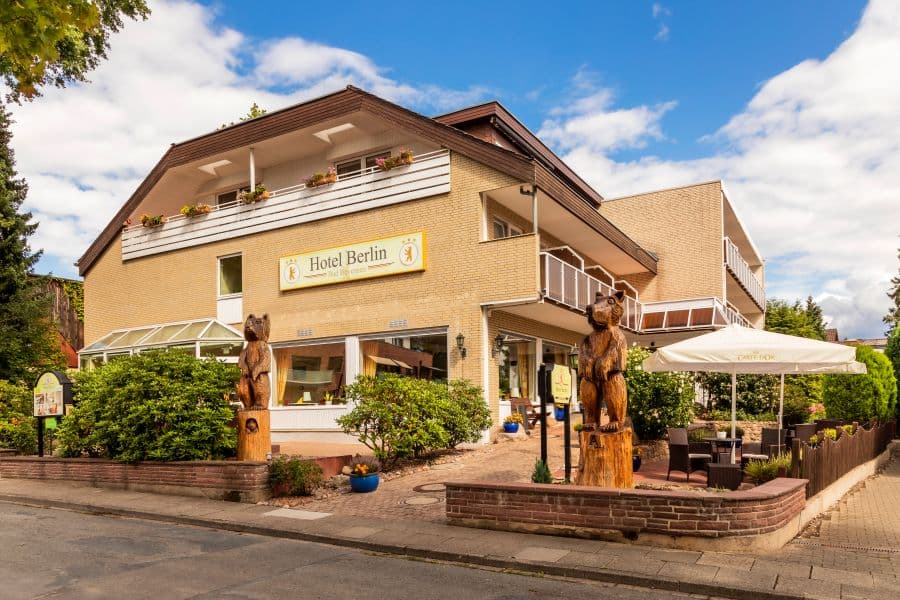 Aussenansicht des Hotels Berlin in Bad Bevensen