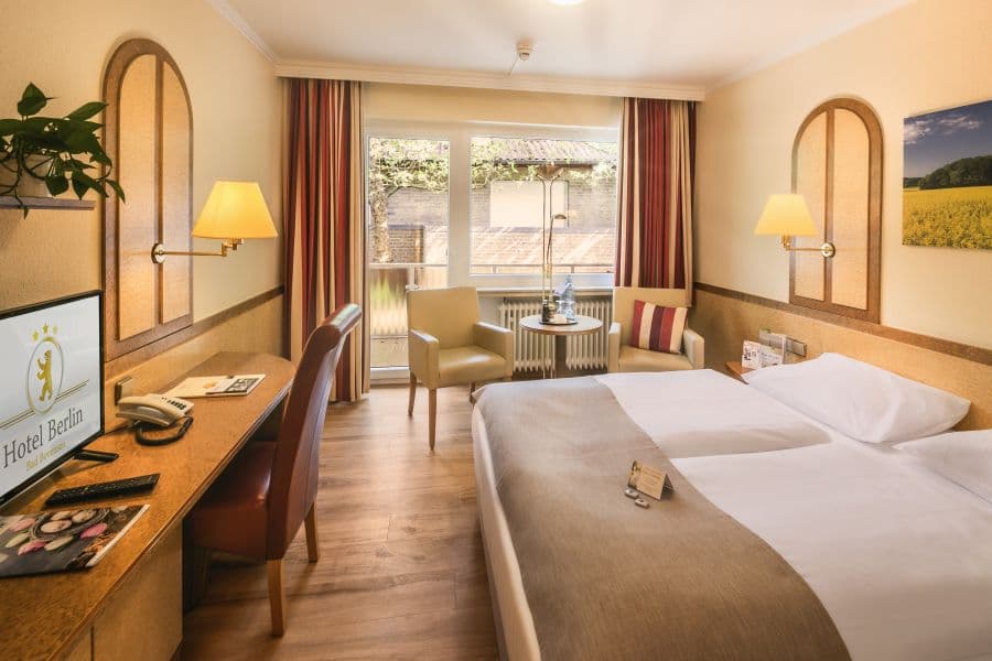Doppelzimmer in dem Hotel Berlin in Bad Bevensen