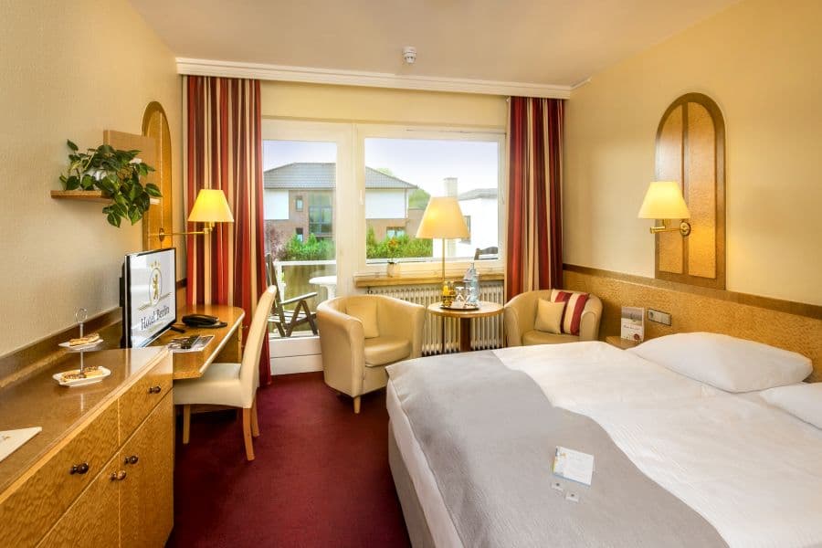 Doppelzimmer in dem Hotel Berlin in Bad Bevensen