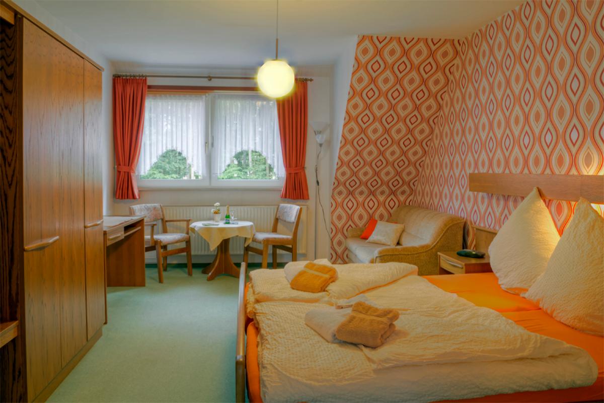 Schlafzimmer Gästehaus Bommelsen 