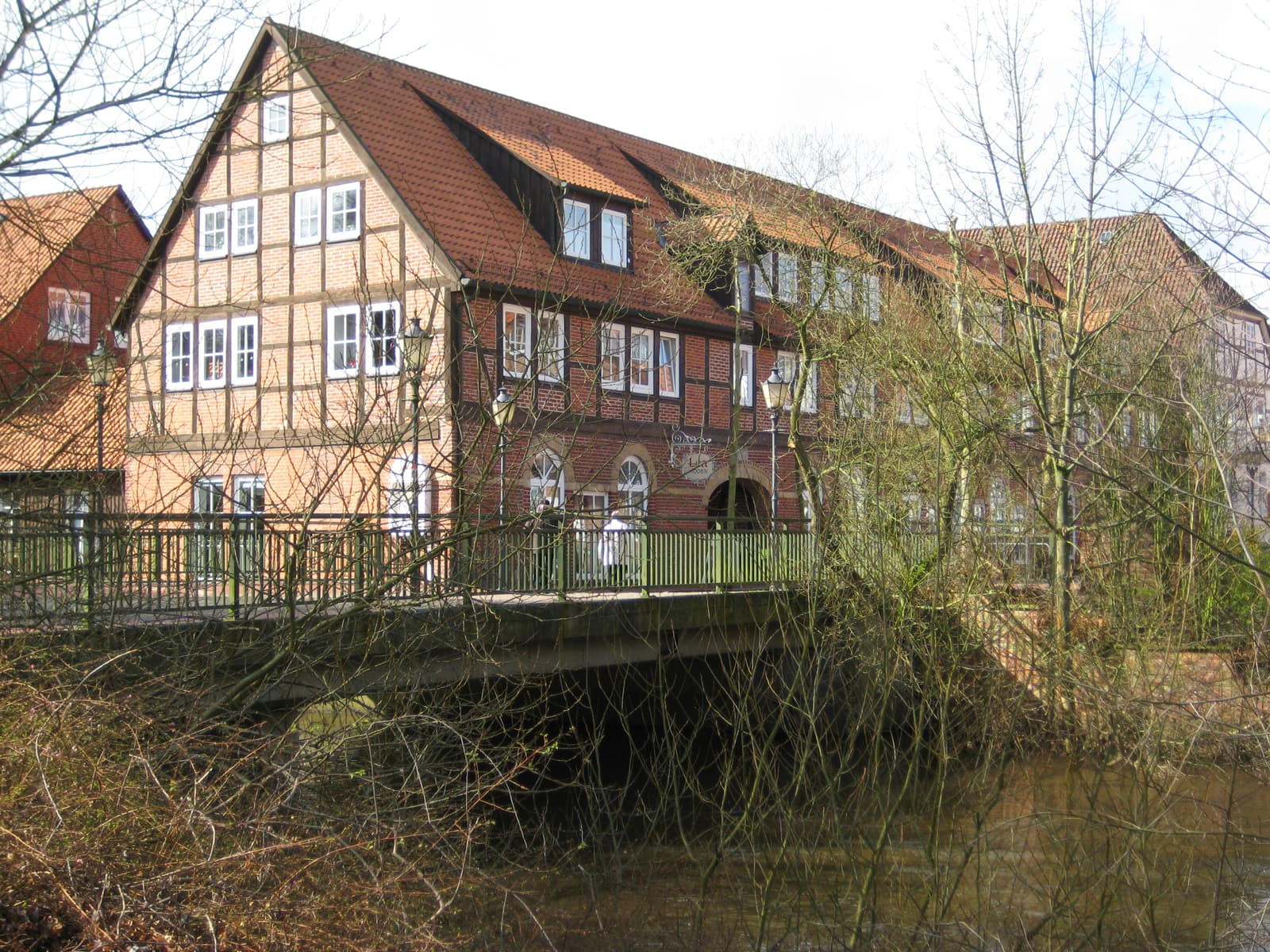 Außenansicht Ferienwohnung Auenglück im Von Cölln Hof