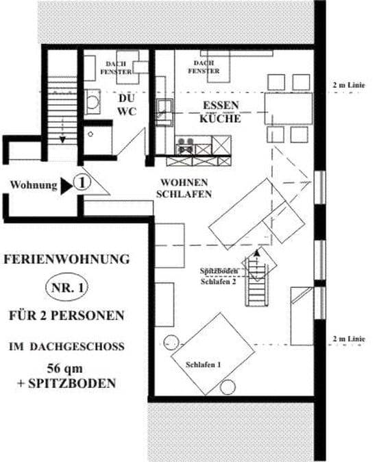 Grundriss Wohnung Mühlenteich Urlaub in der "Oldenstädter Wassermühle"