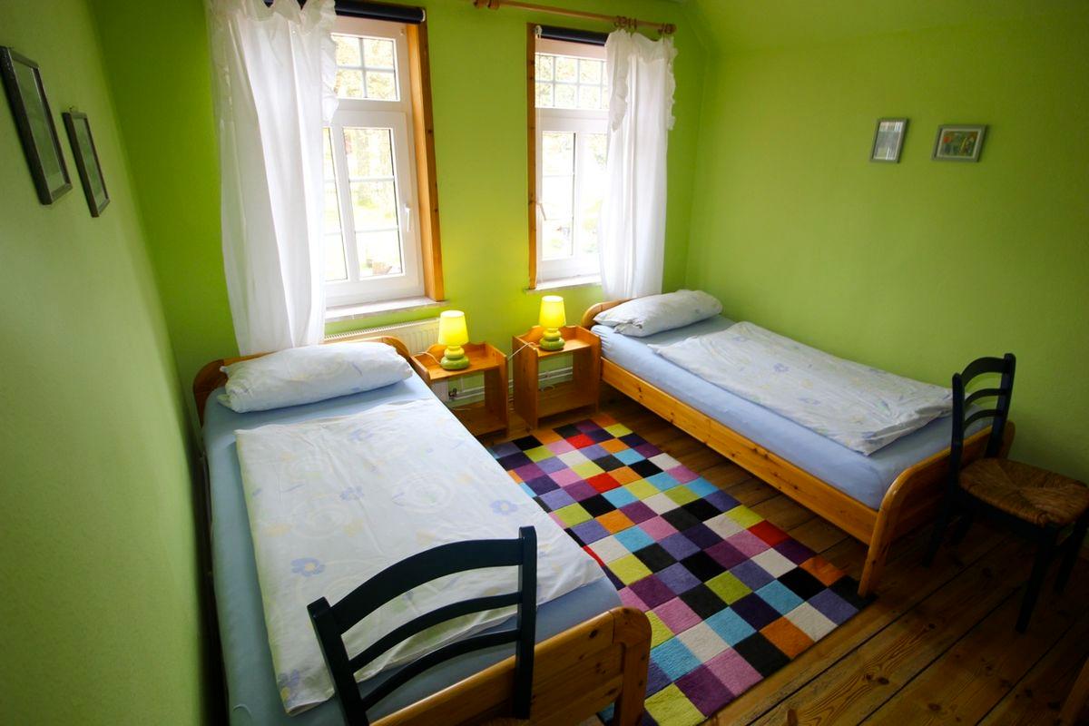 Schlafzimmer Eichenblick Ferienhof Meyer - Ferienwohnungen