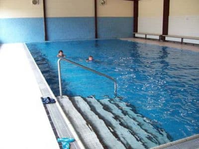 Ferienhaus Scandinavia am Badesee mit Hallenbad