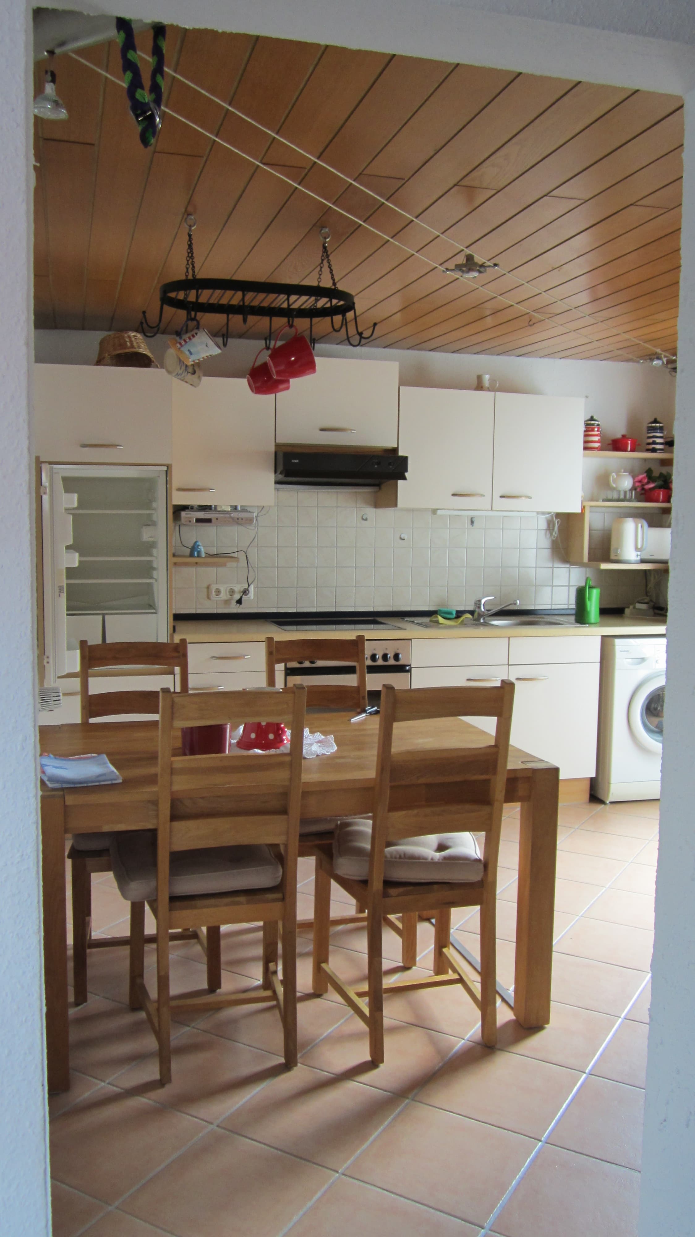 Küche in der Ferienwohnung Eick in Soltau