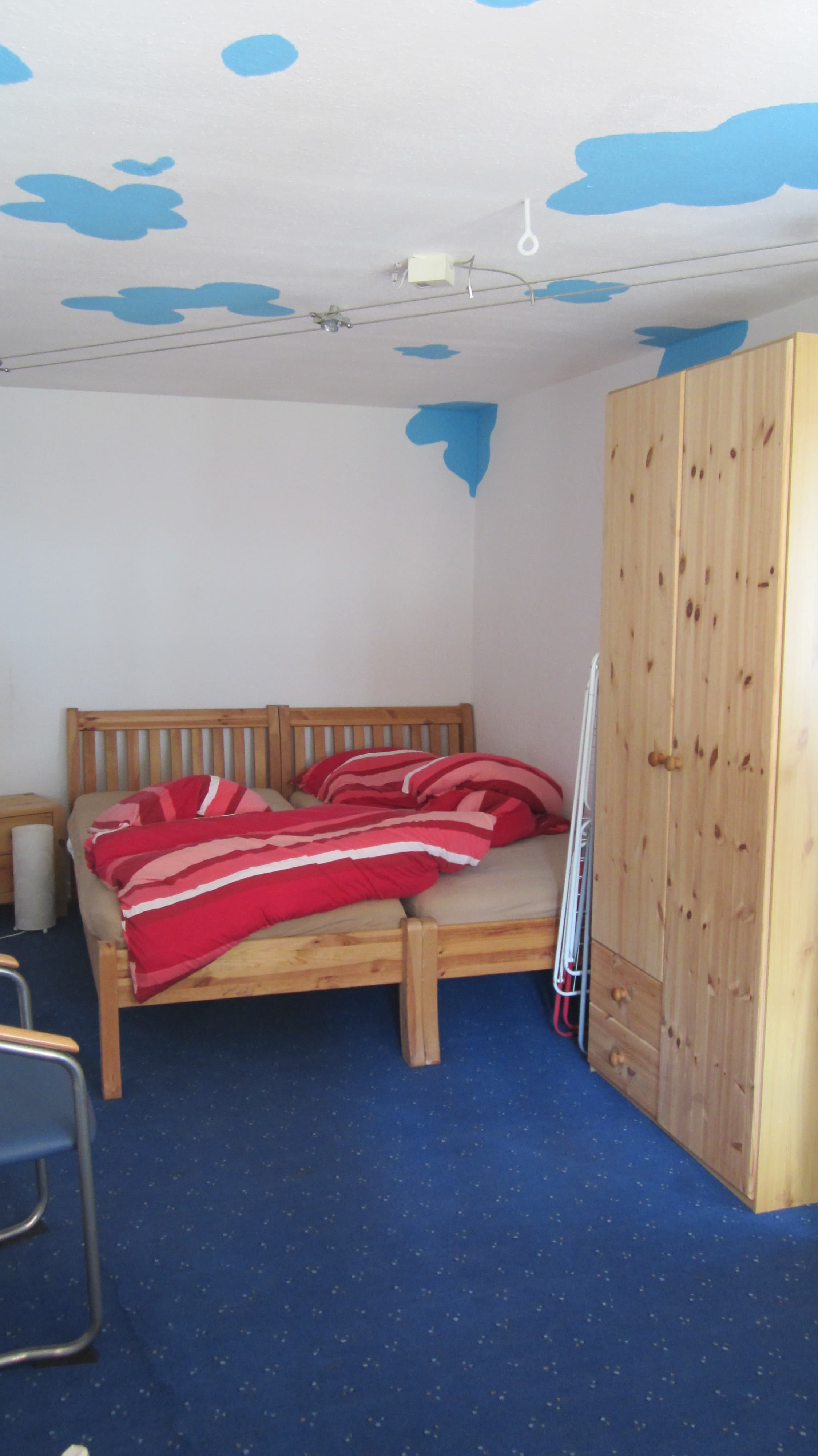 Schlafzimmer in der Ferienwohnung Eick in Soltau