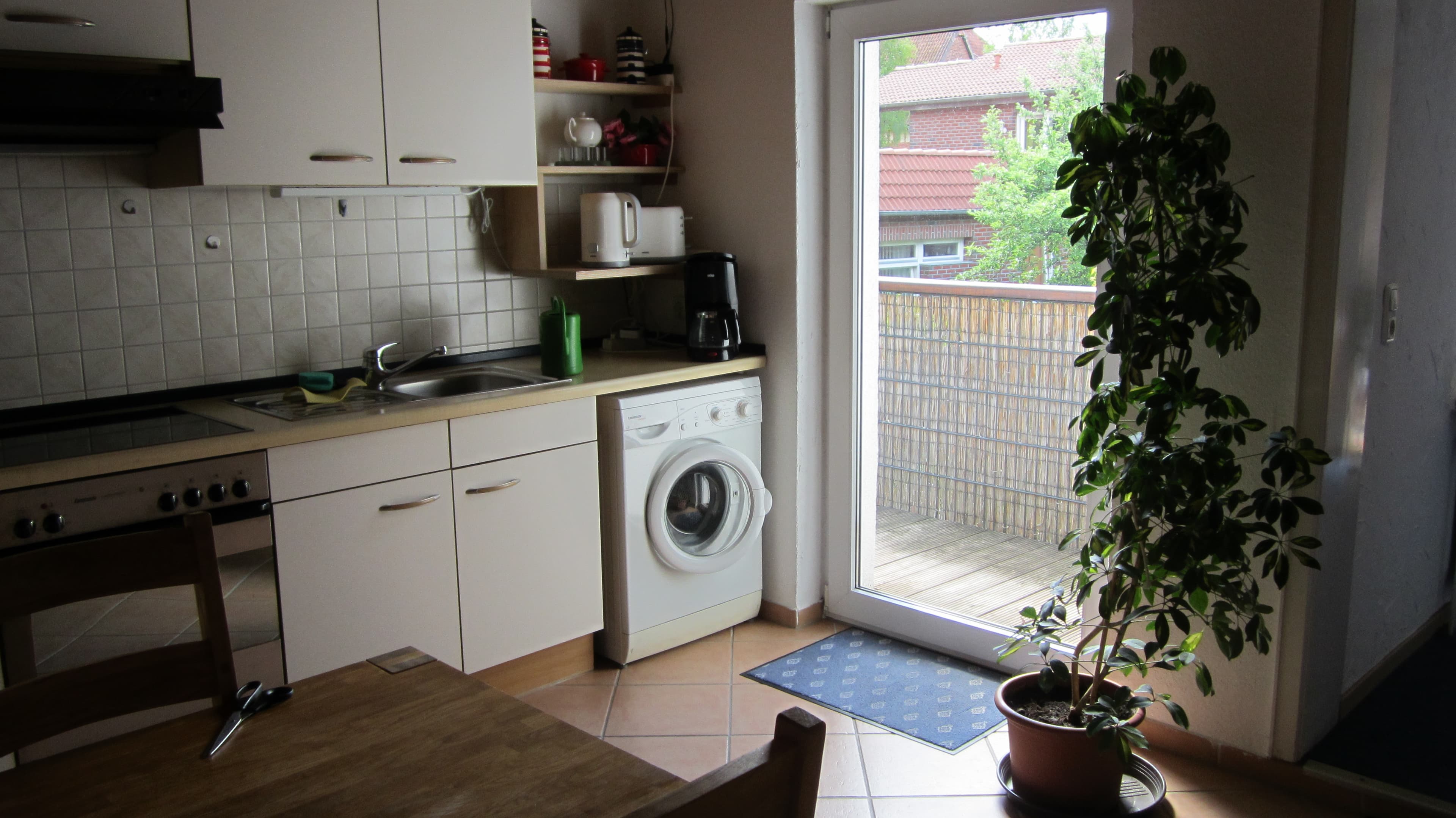 Küche in der Ferienwohnung Eick in Soltau