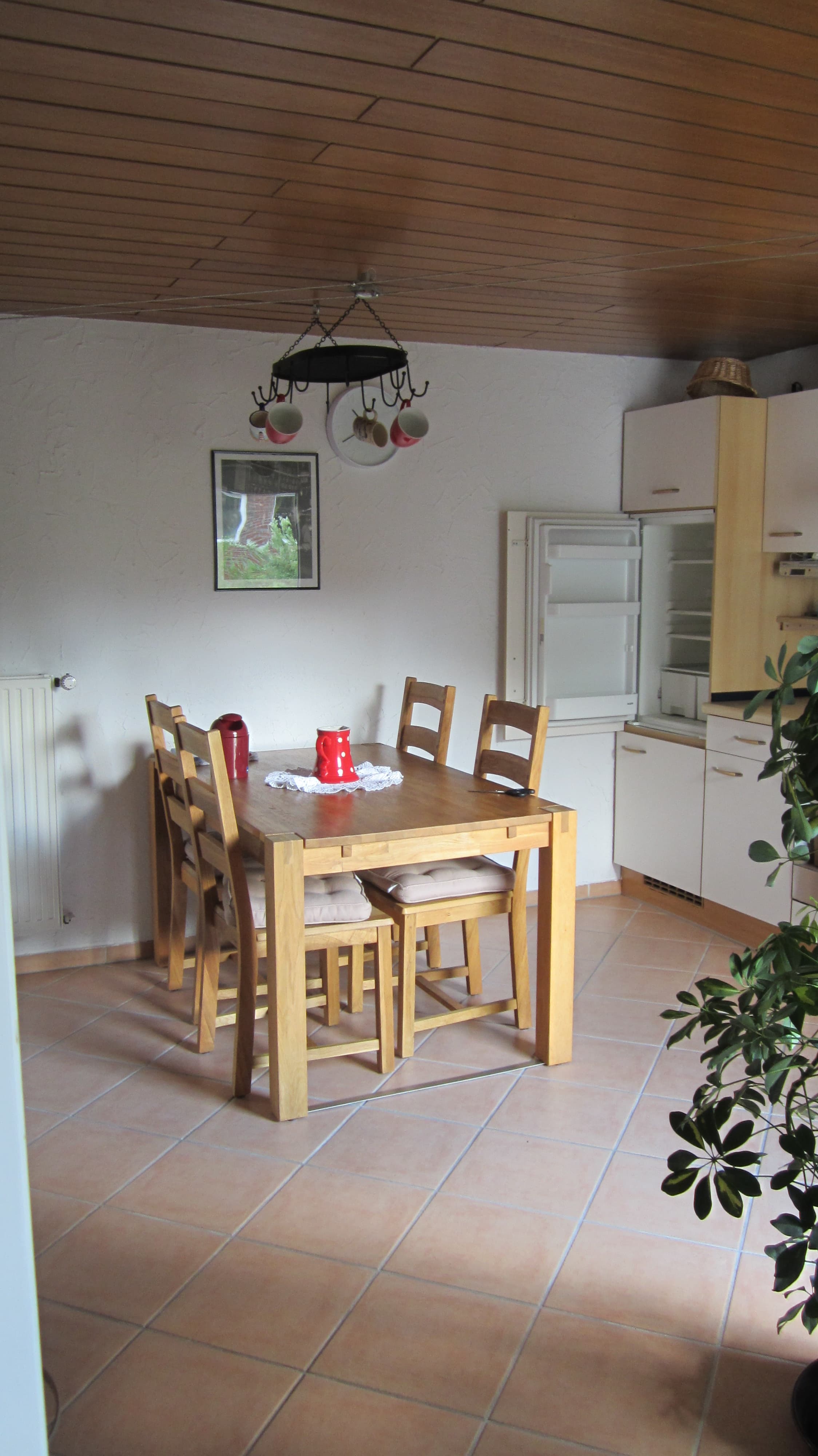 Küche in der Ferienwohnung Eick in Soltau