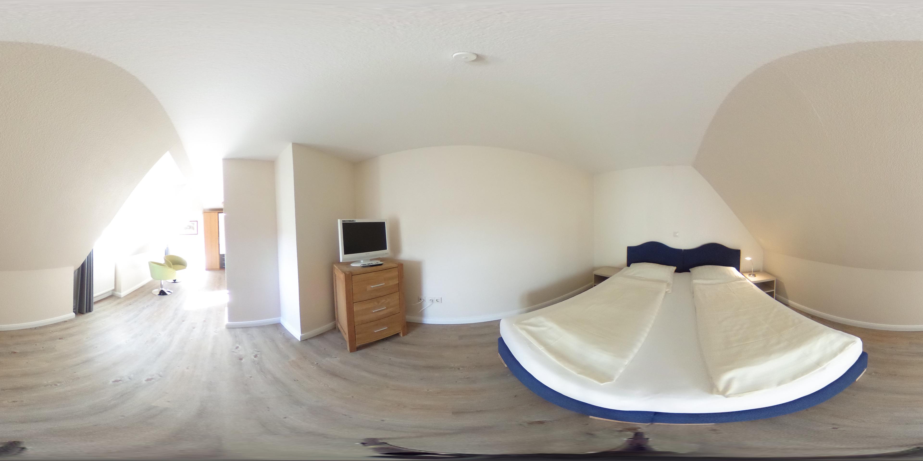 Wohnung Schlafzimmer 360