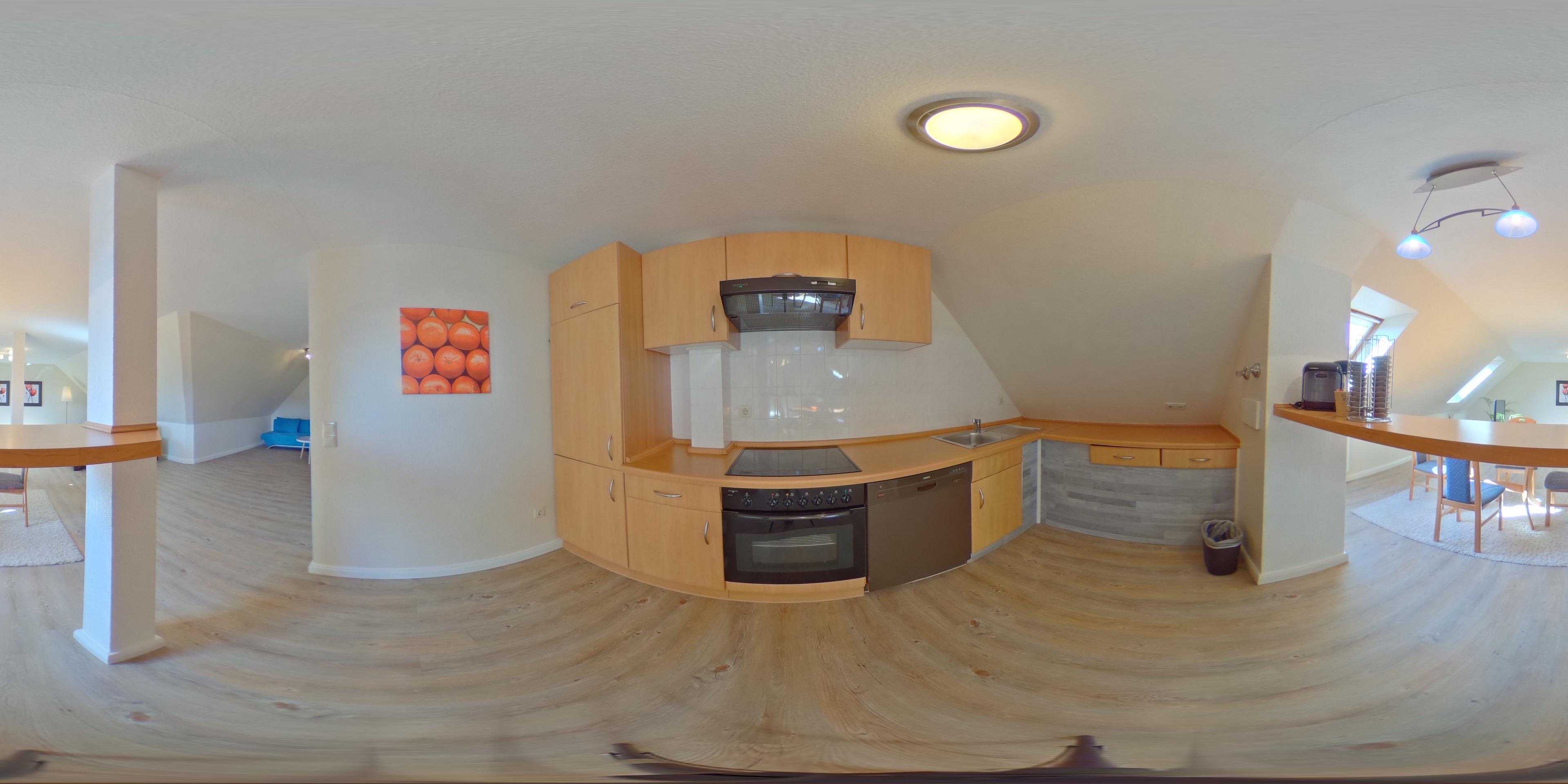 Wohnung Küche 360 Grad