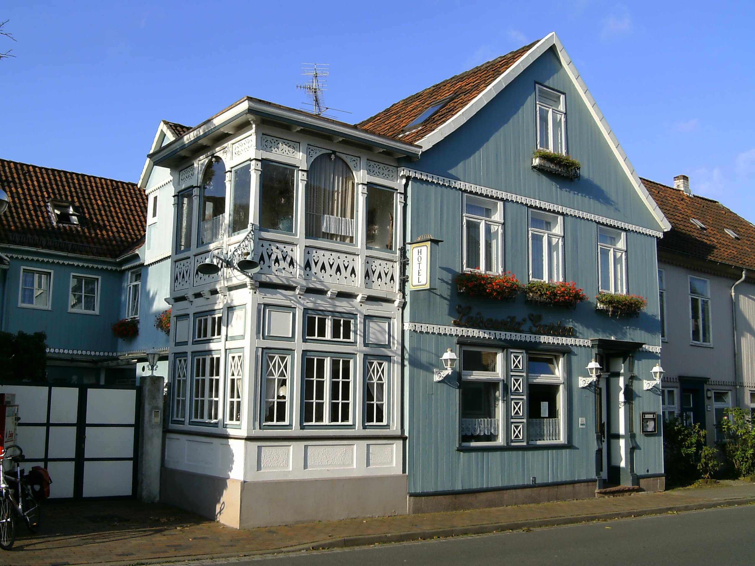 Strassenansicht des Leisewitz´ Garten Celle