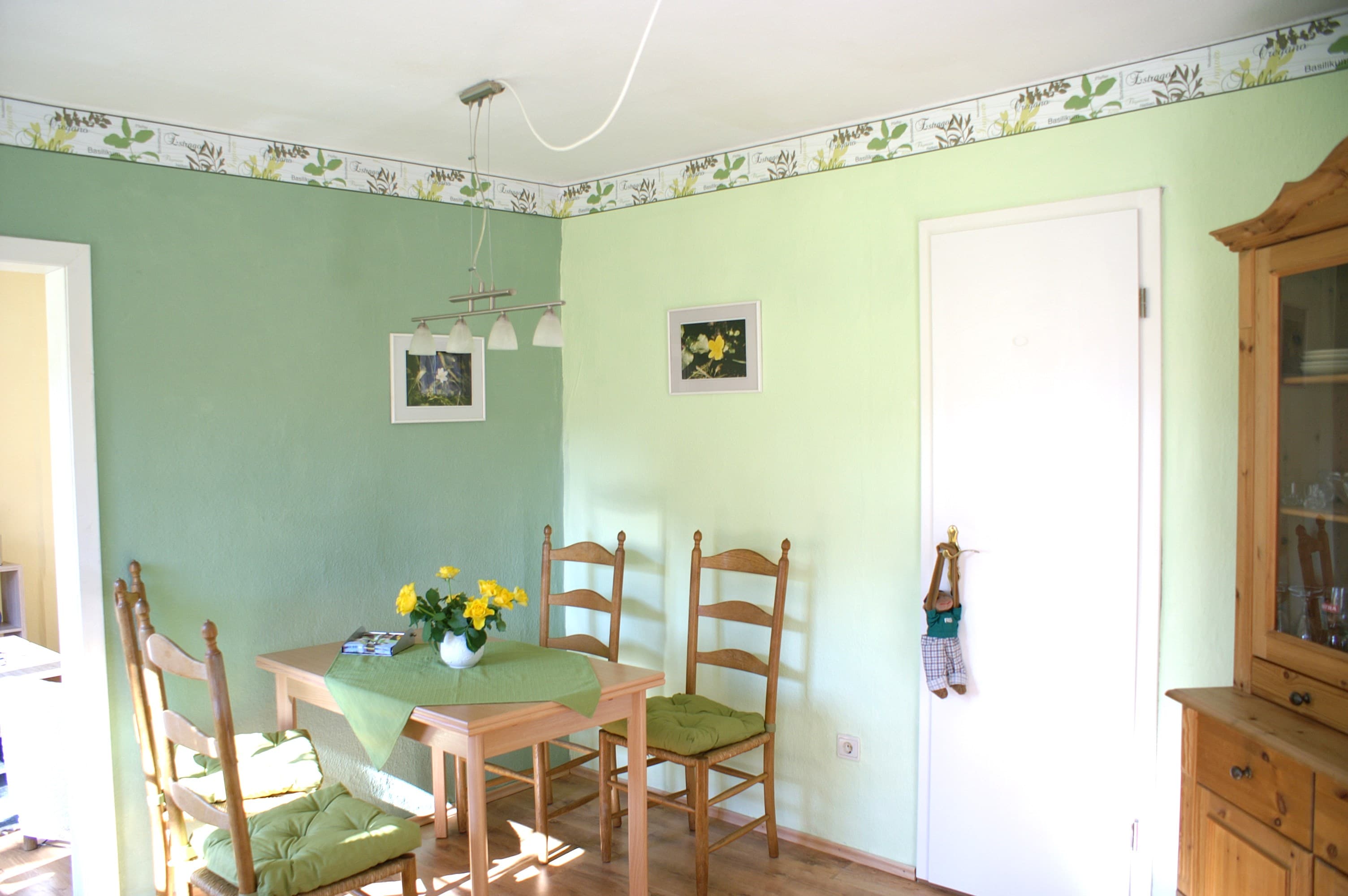Esszimmer in der Ferienwohnung Unter den Eichen in Amelinghausen
