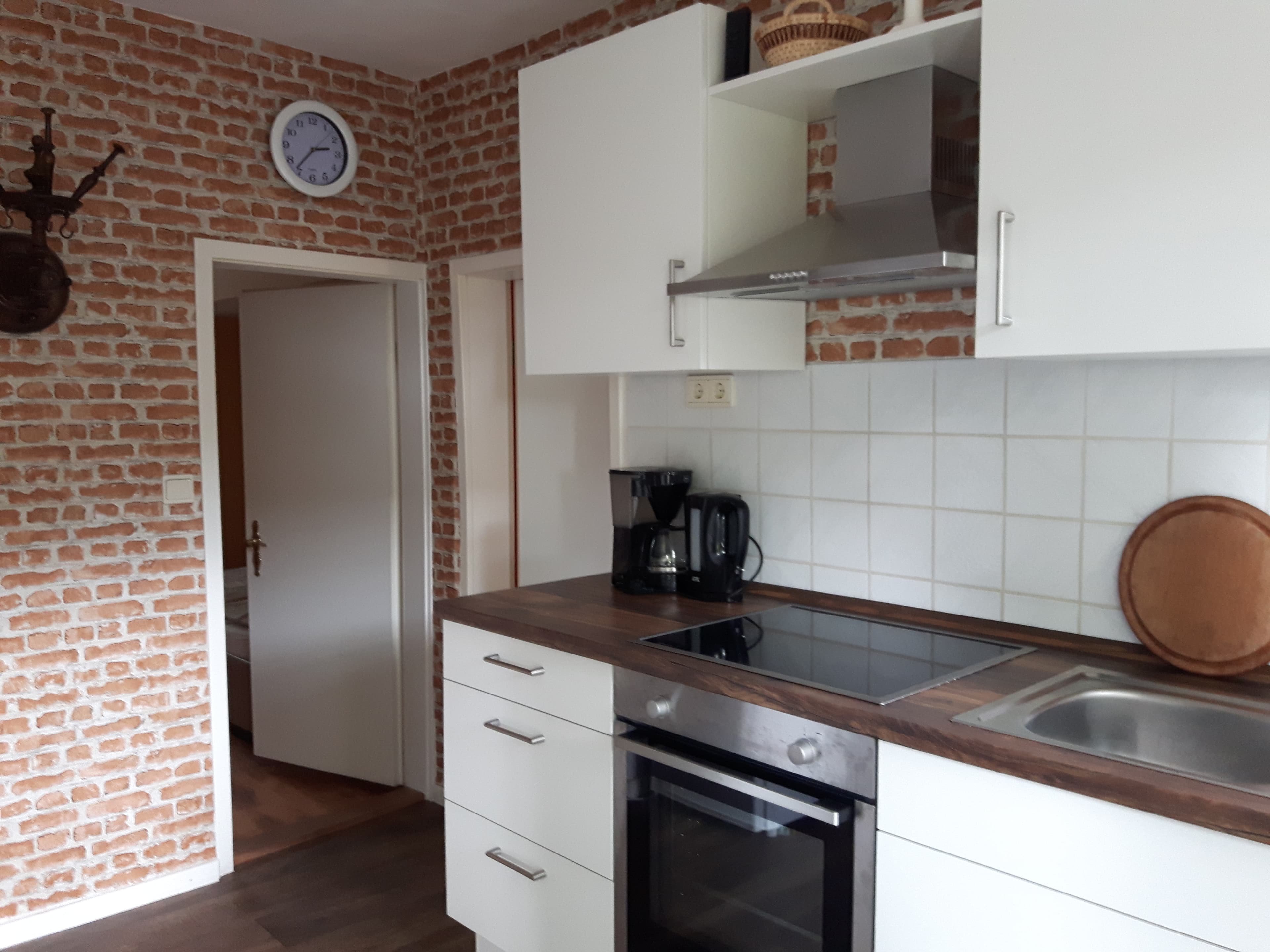 Küche in der Ferienwohnung Unter den Eichen in Amelinghausen