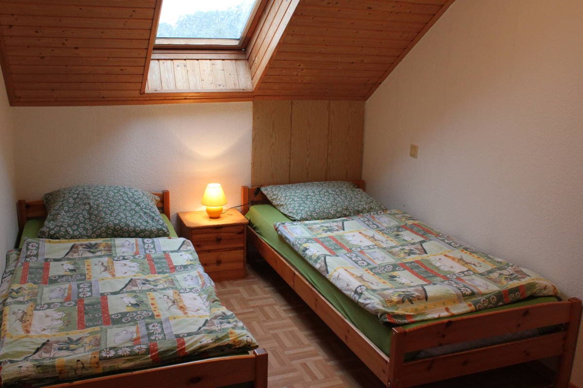 Schlafzimmer Ferienwohnung Hof Reckermann I