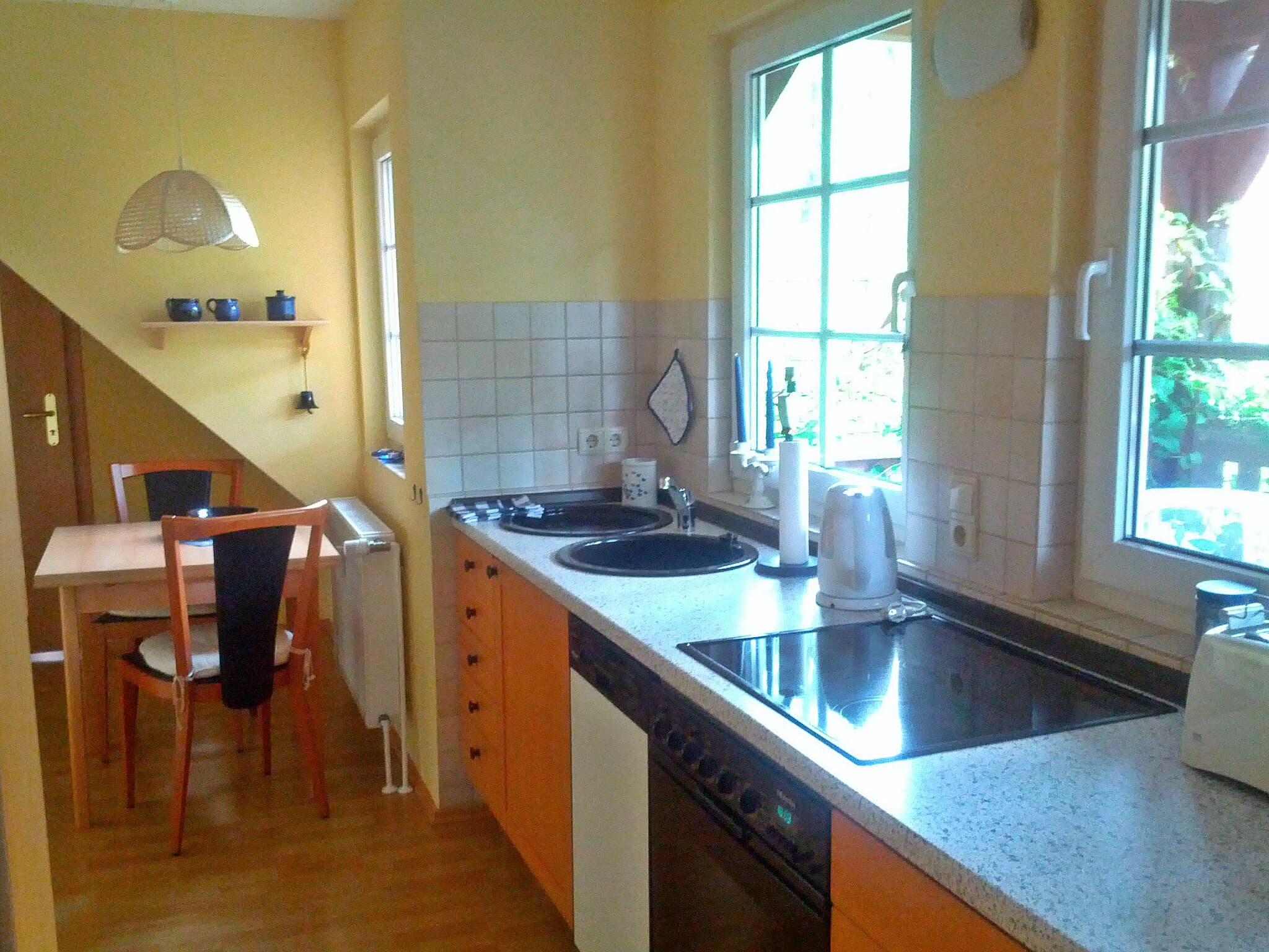 Küche in der Ferienwohnung Beß in Ebstorf