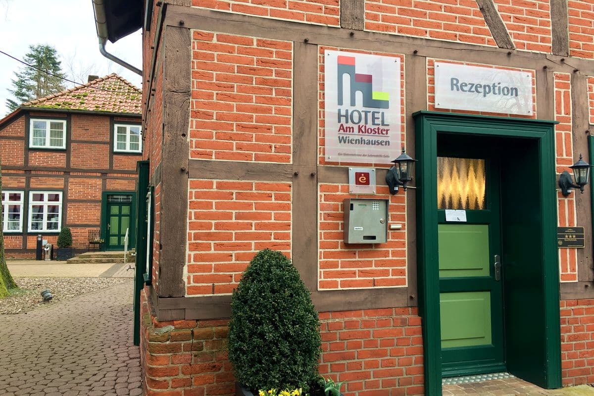 Rezeption Hotel am Kloster