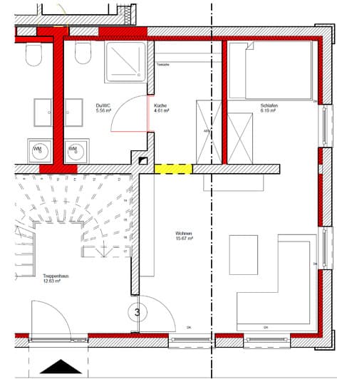 Grundriss der Ferienwohnung Wildpark Lüneburger Heide in Hanstedt