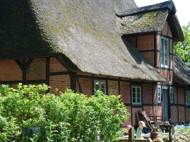 Außenansicht Ferienhaus Nordheide