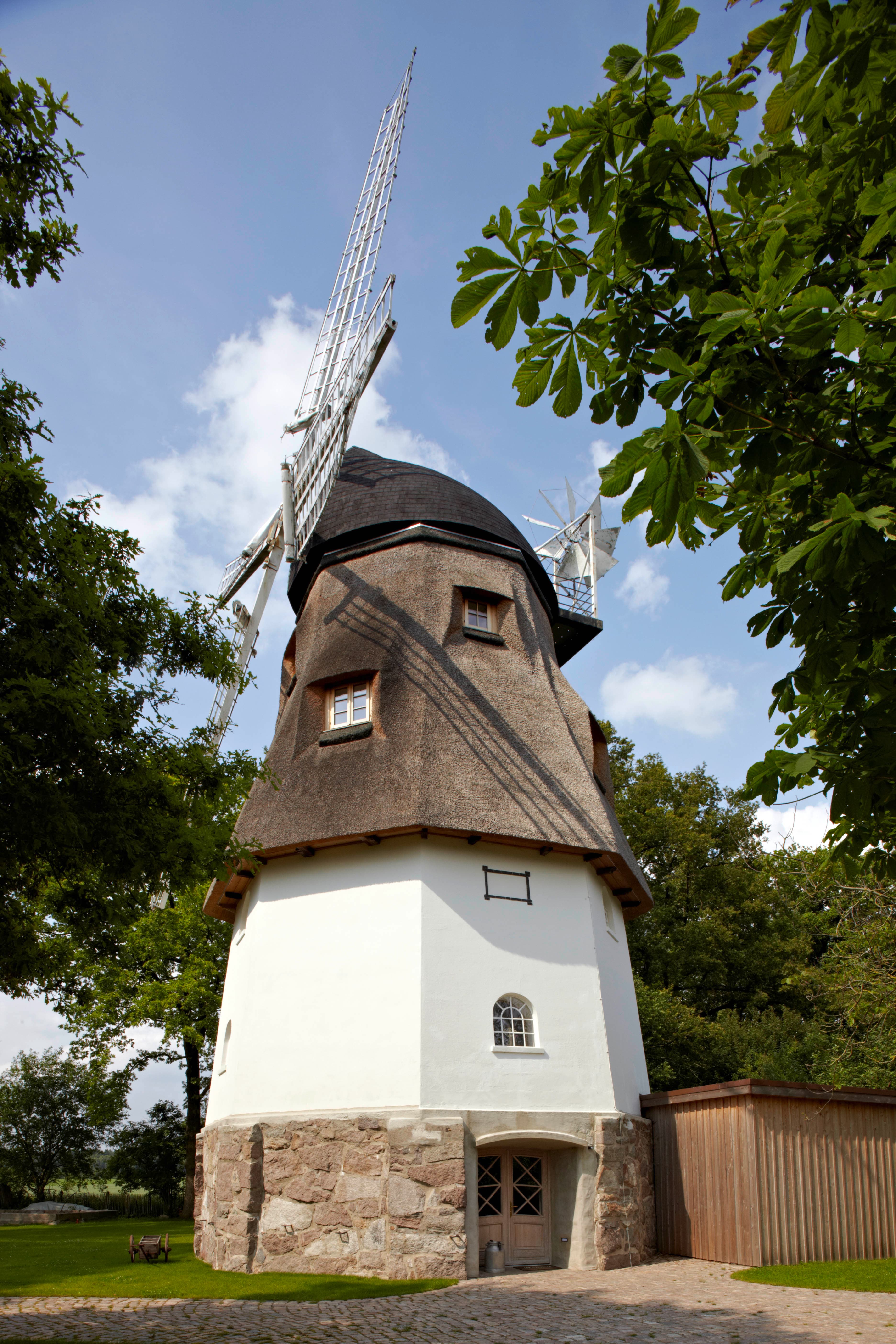 Aussenansicht des Ferienhaus "Die alte Mühle" in Schneverdingen