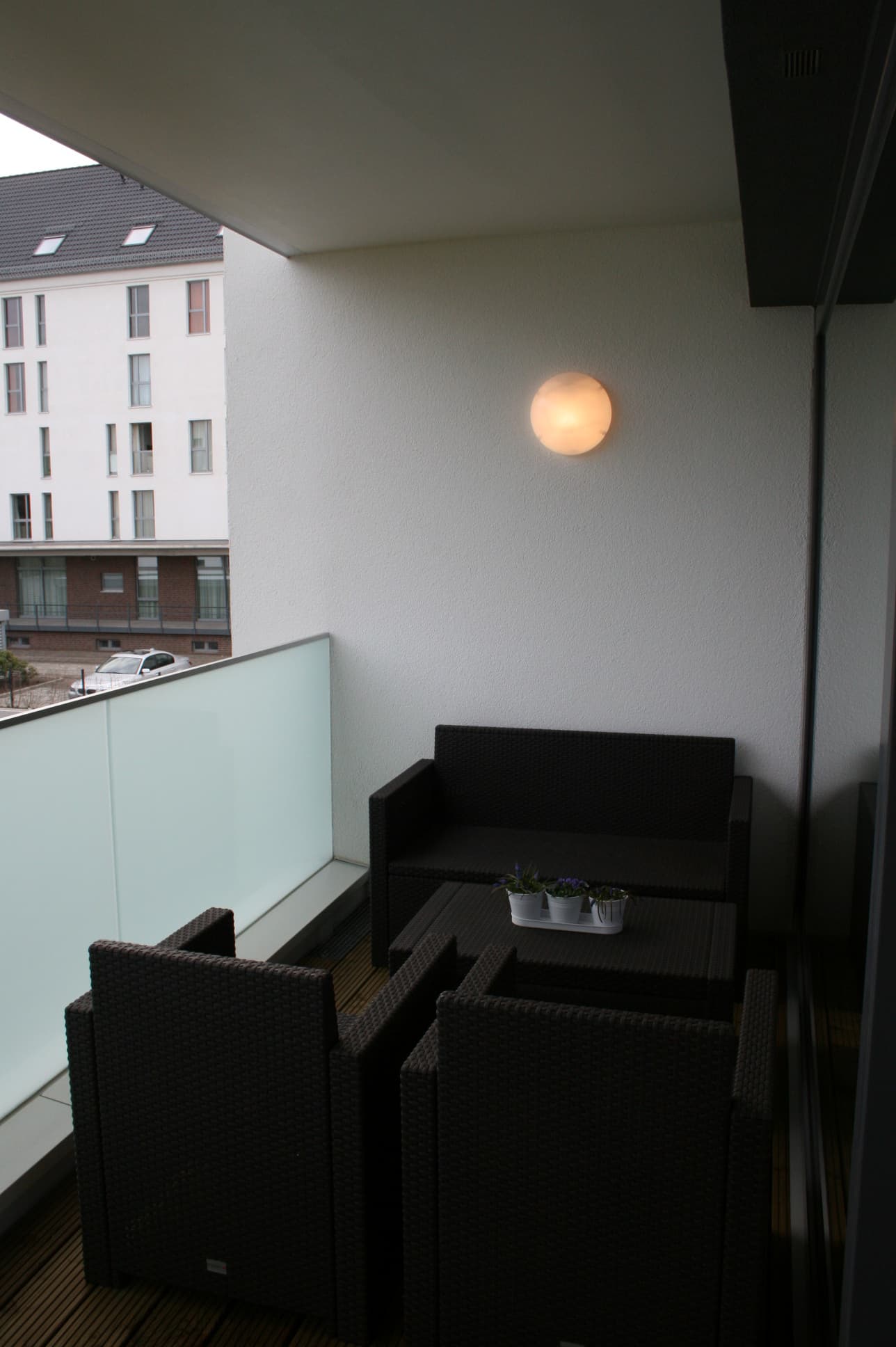 Balkon Ferienwohnung Am Speicher