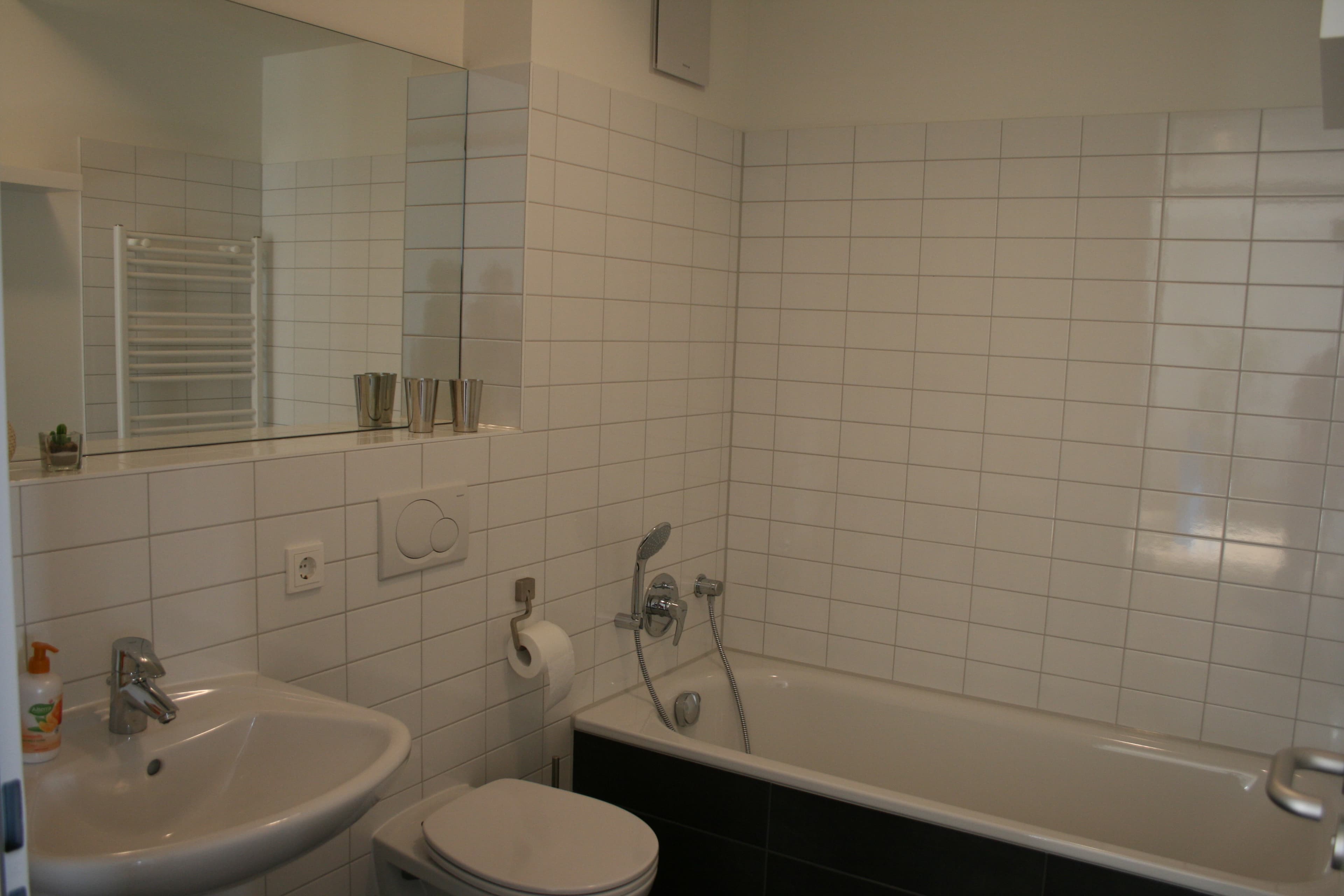 Badezimmer 1. OG Ferienwohnung Am Speicher