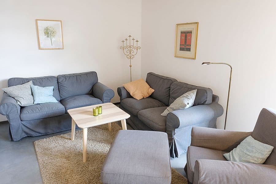 Ferienwohnung Landlust, Wohnbereich