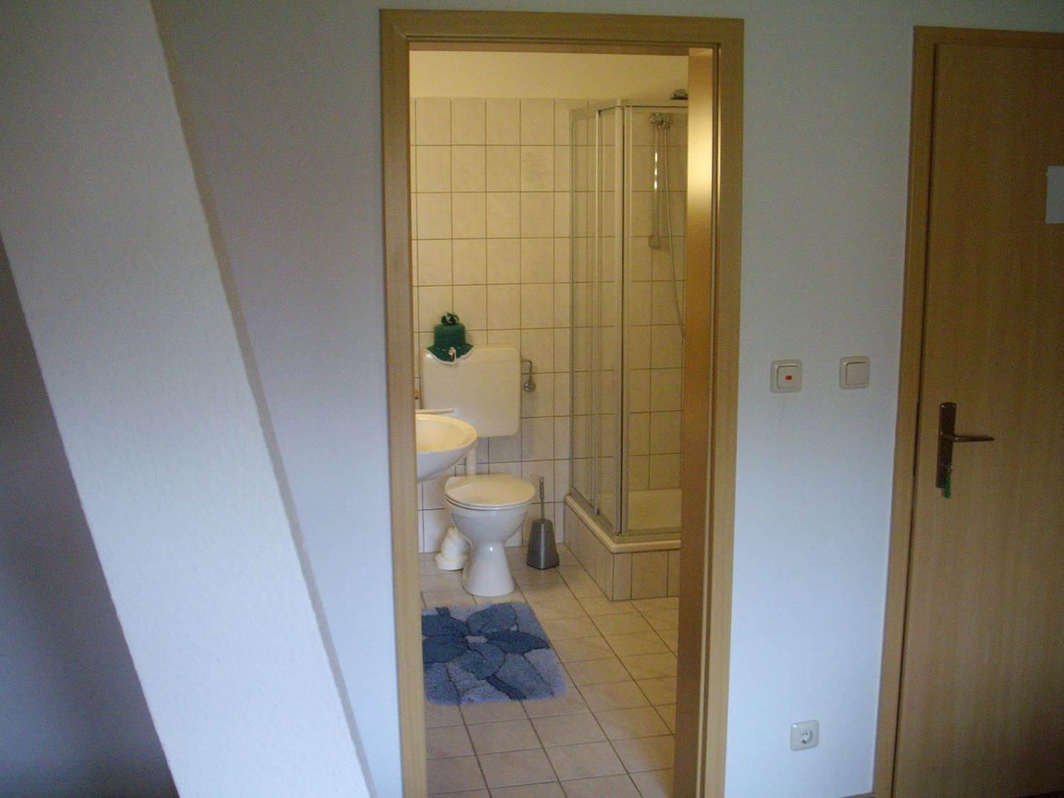 Badezimmer (DZ) Pension Hof Weide