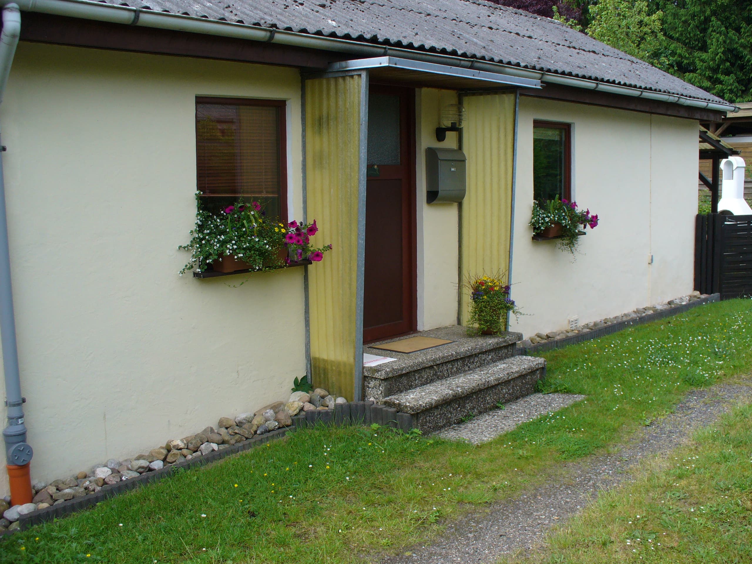 Hauseingang des Ferienhaus "Christine" in Handeloh