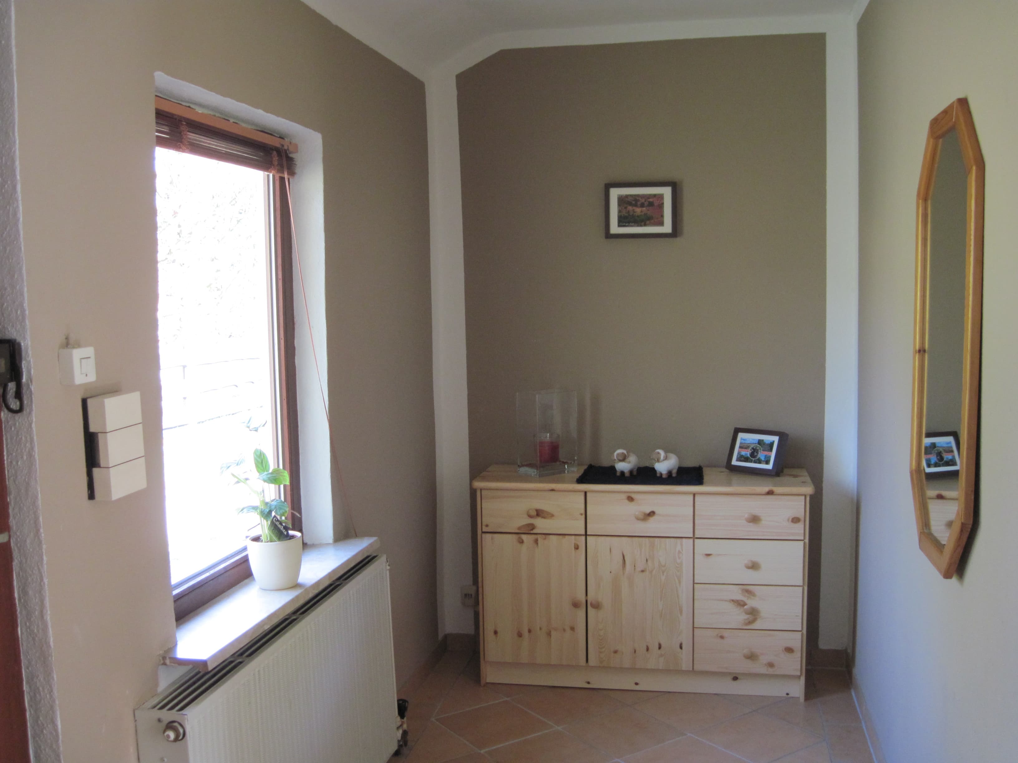 Flur in dem Ferienhaus "Christine" in Handeloh