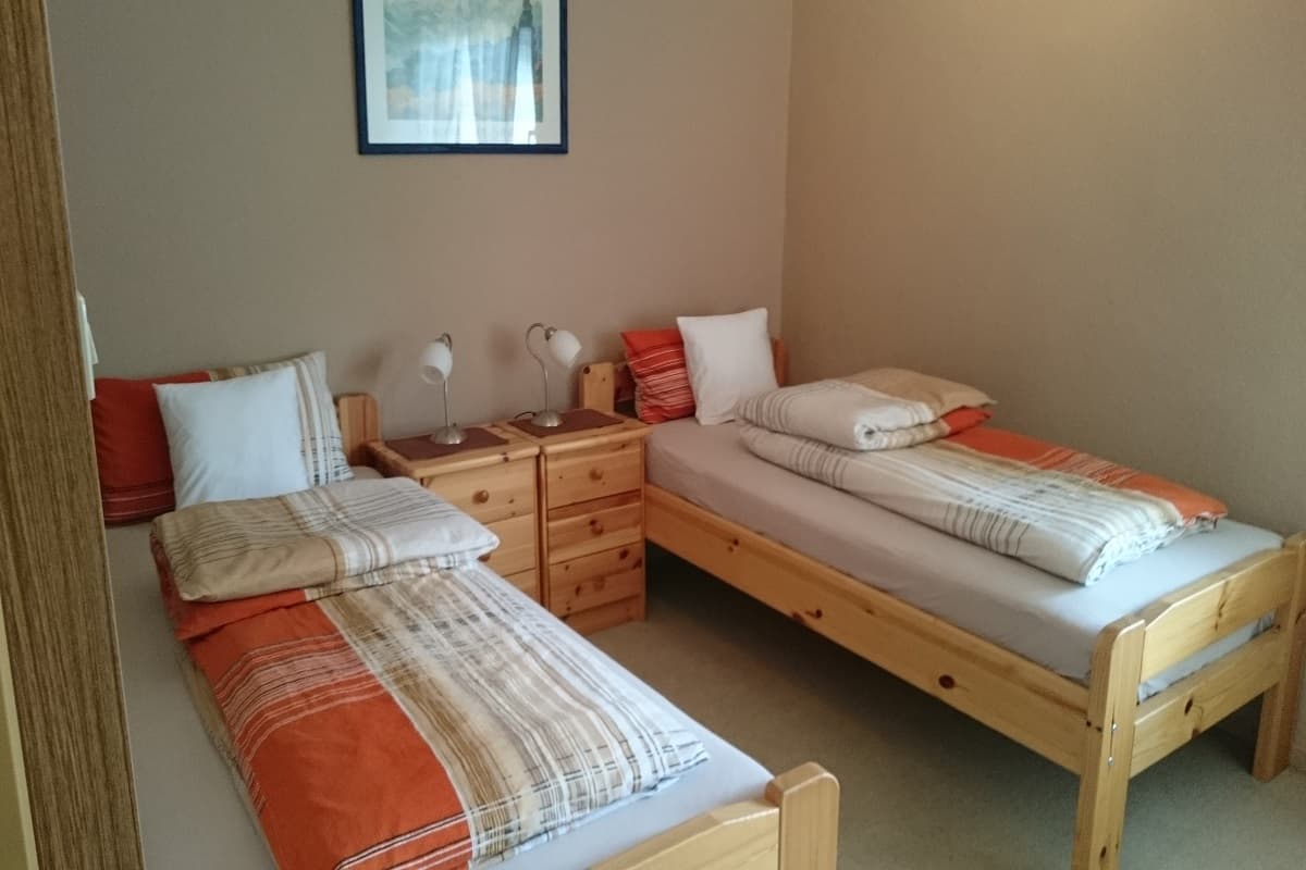 Schlafzimmer in dem Ferienhaus "Christine" in Handeloh