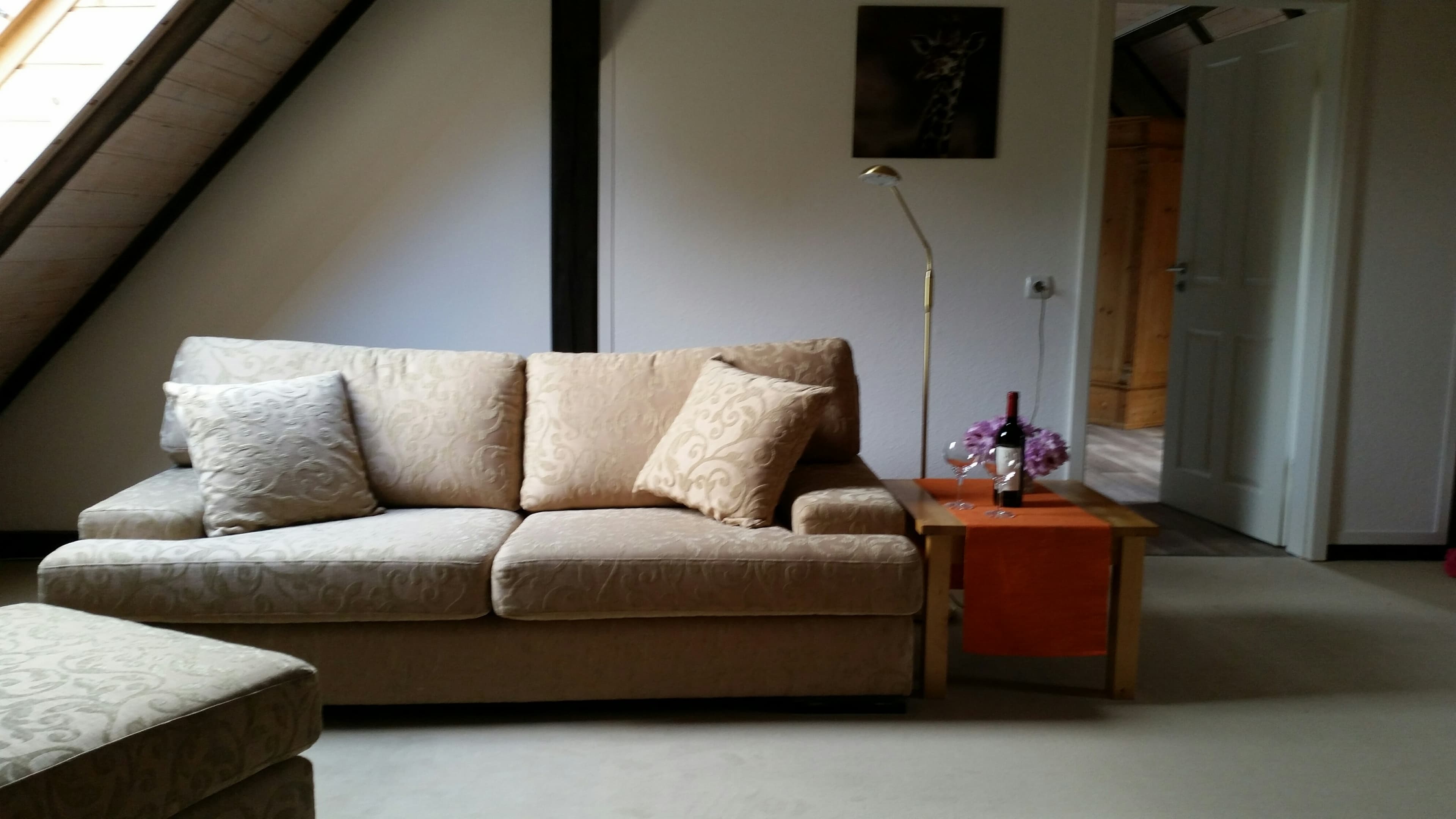 einfach entspannen auf zwei Etagen
zweiter Wohbereich zwischen den Schlafzimmern