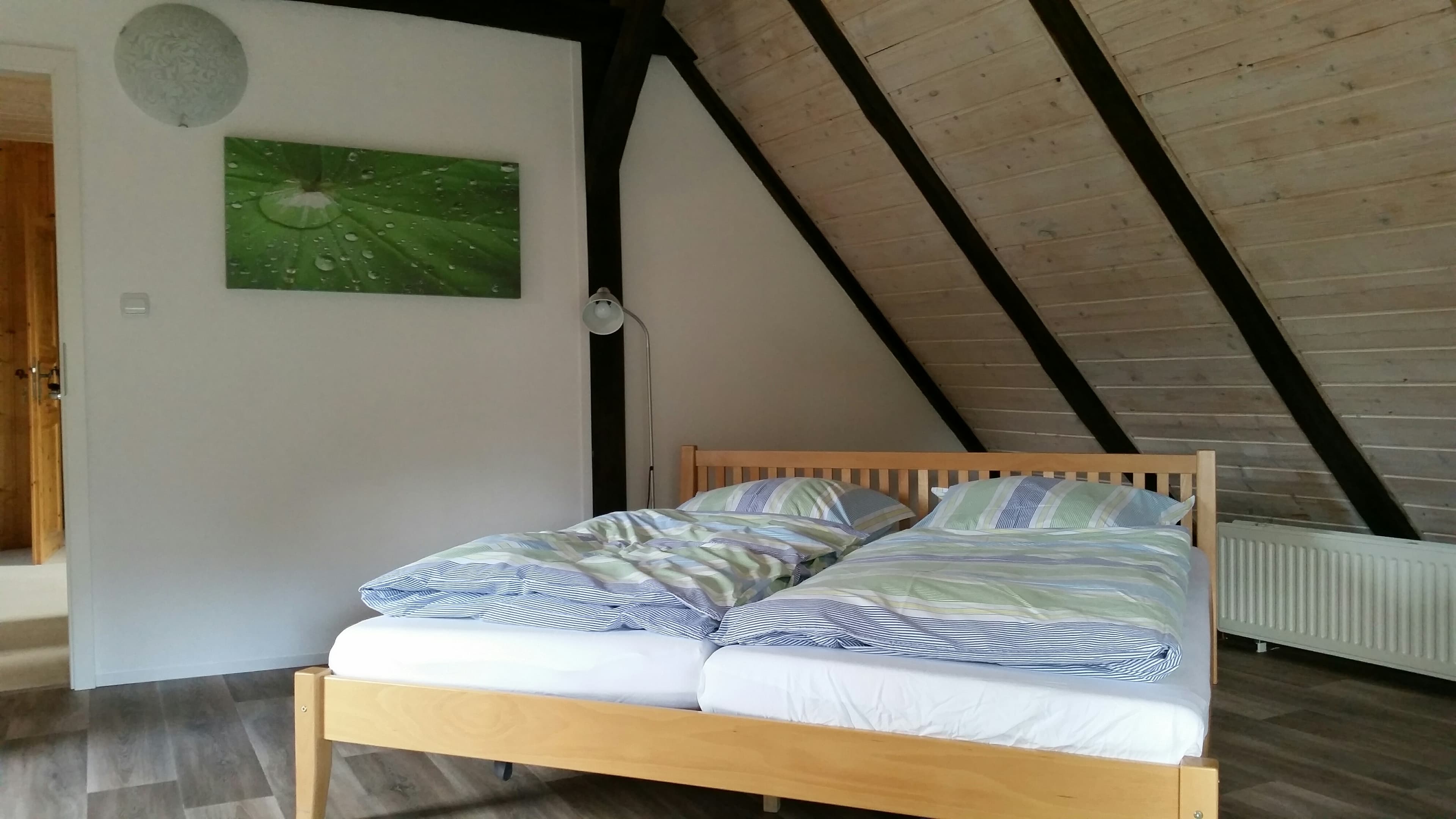 Großes bäuerliches Schlafzimmer