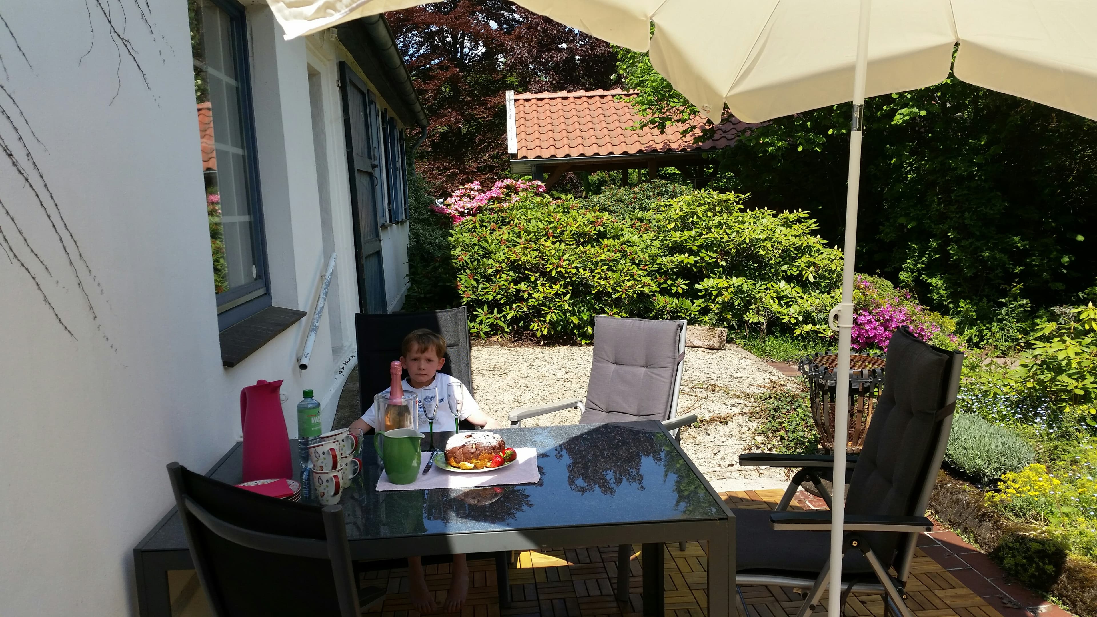 einfach mal mit Kuchen genießen